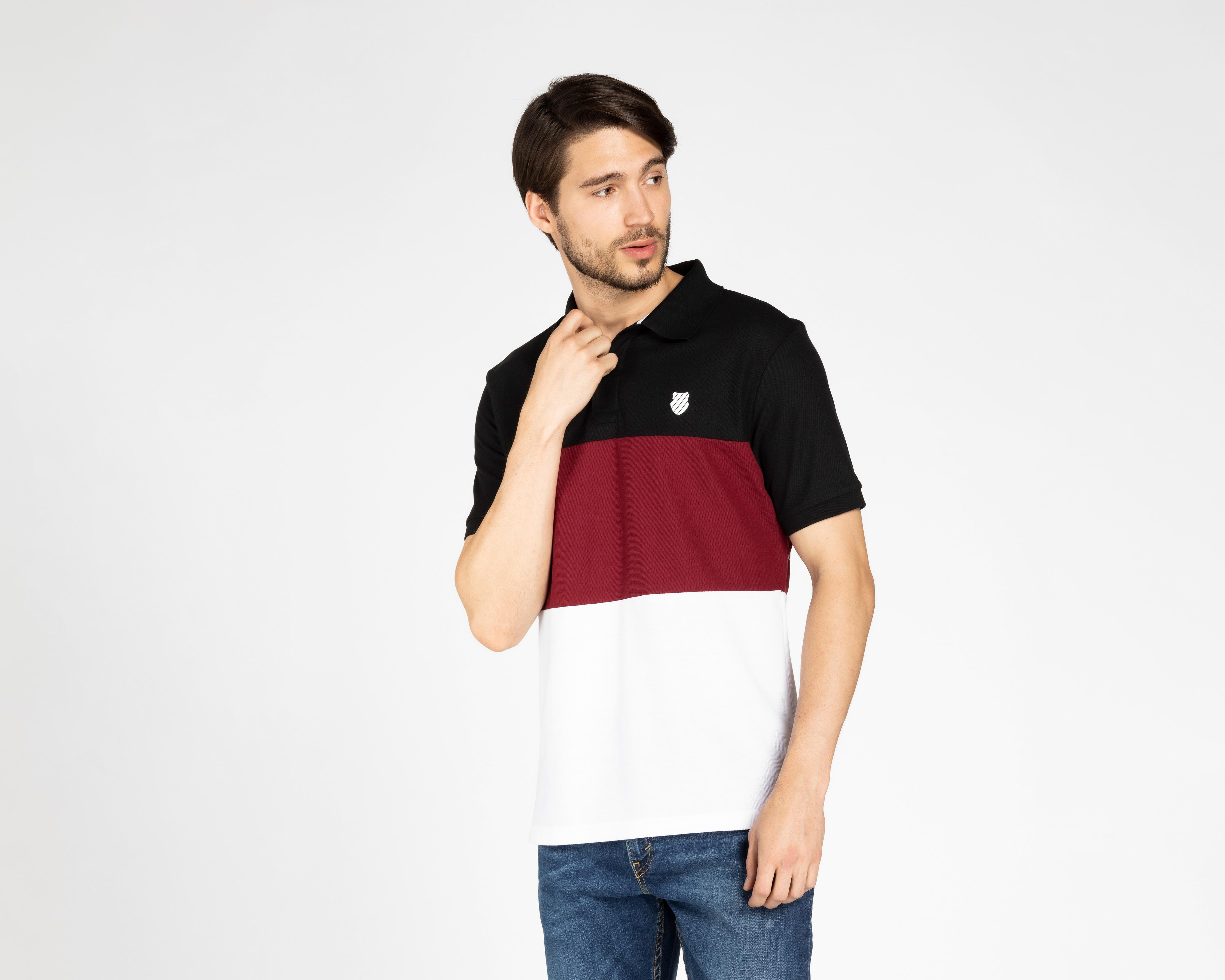 Playera Polo K-Swiss Multicolor para Hombre $399