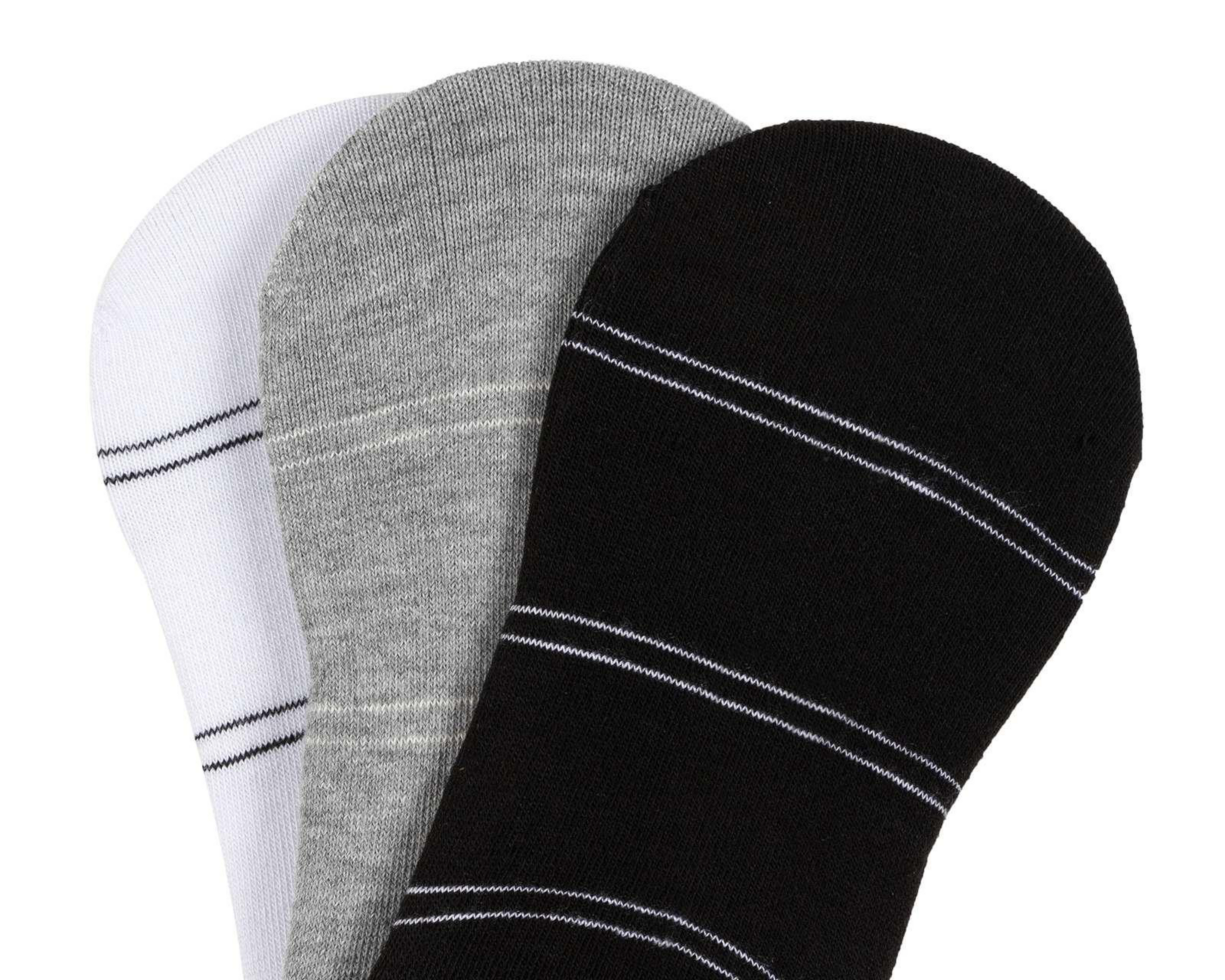 Foto 3 pulgar | Calcetas Invisibles Refill para Hombre 3 Pares