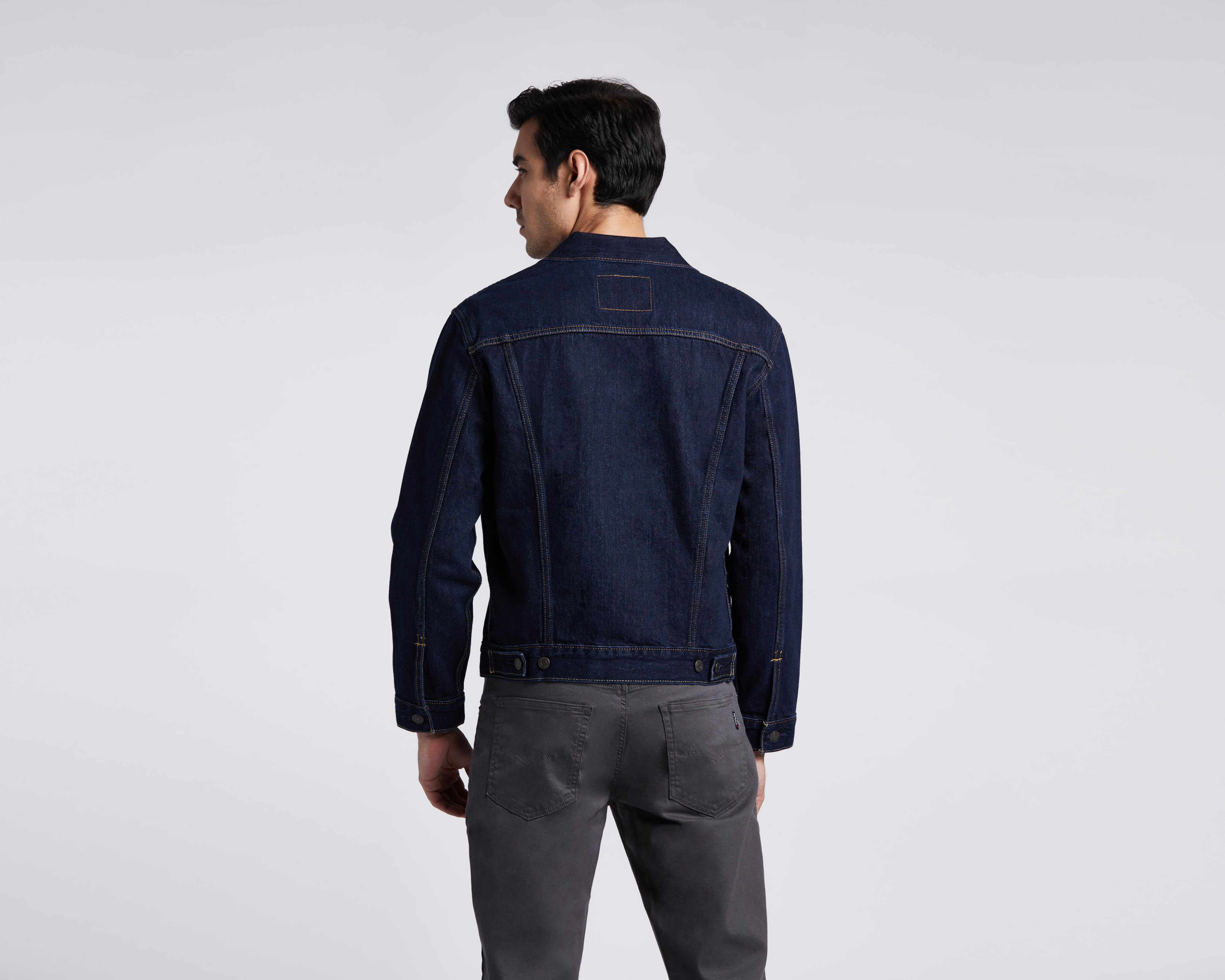 Foto 3 pulgar | Chamarra Levi's Trucker de Mezclilla
