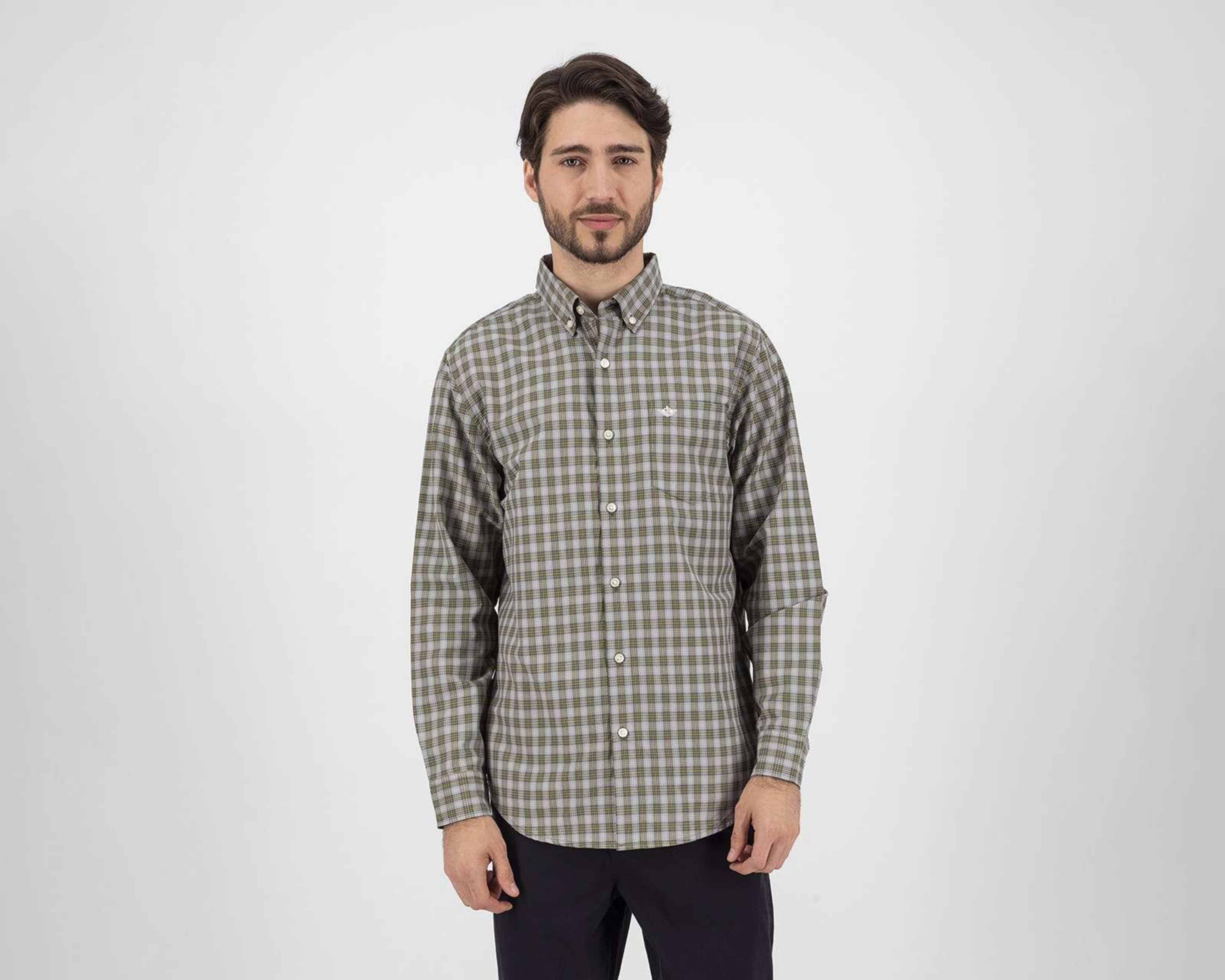 Foto 2 pulgar | Camisa de Moda Dockers Regular Fit a Cuadros