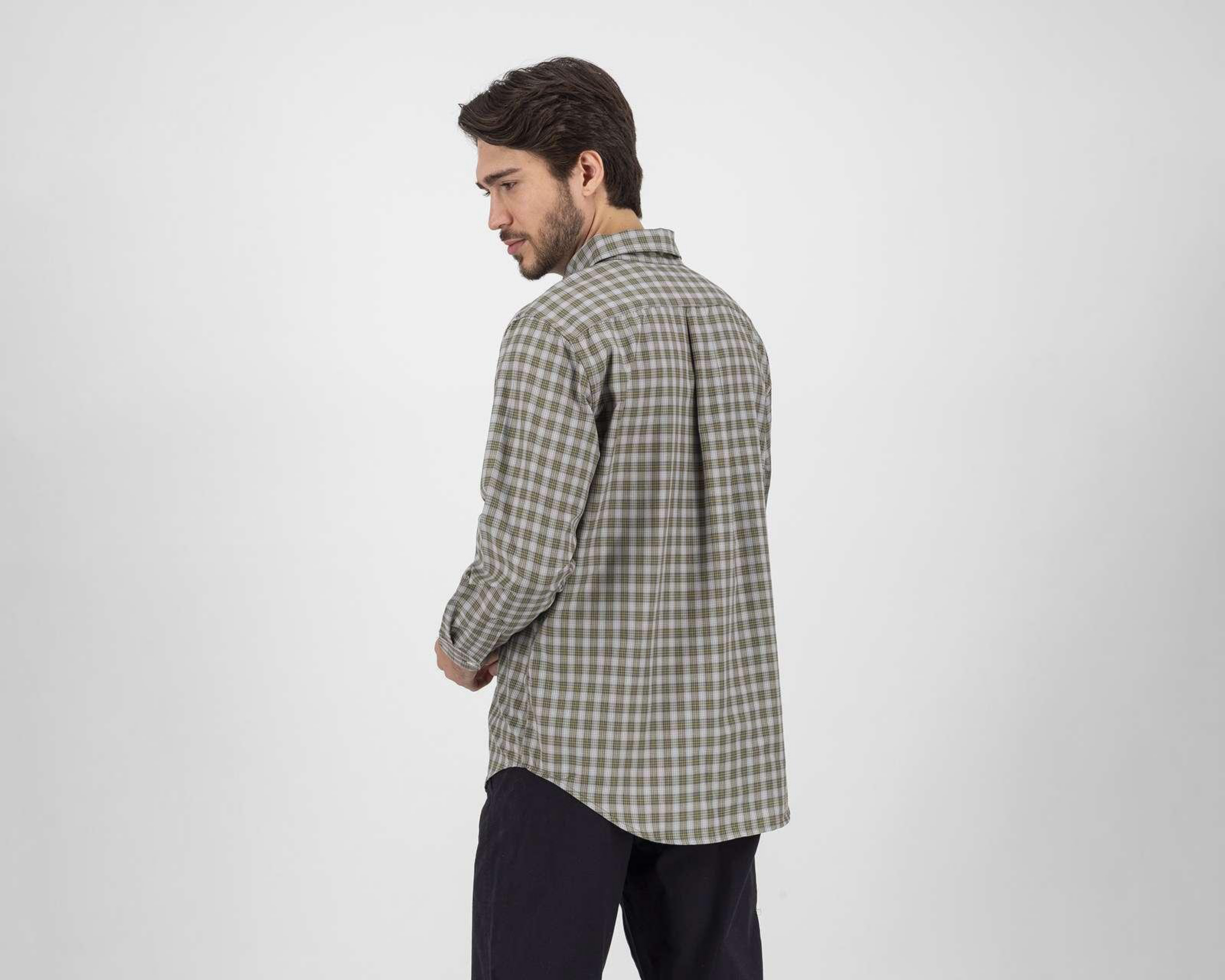 Foto 3 pulgar | Camisa de Moda Dockers Regular Fit a Cuadros