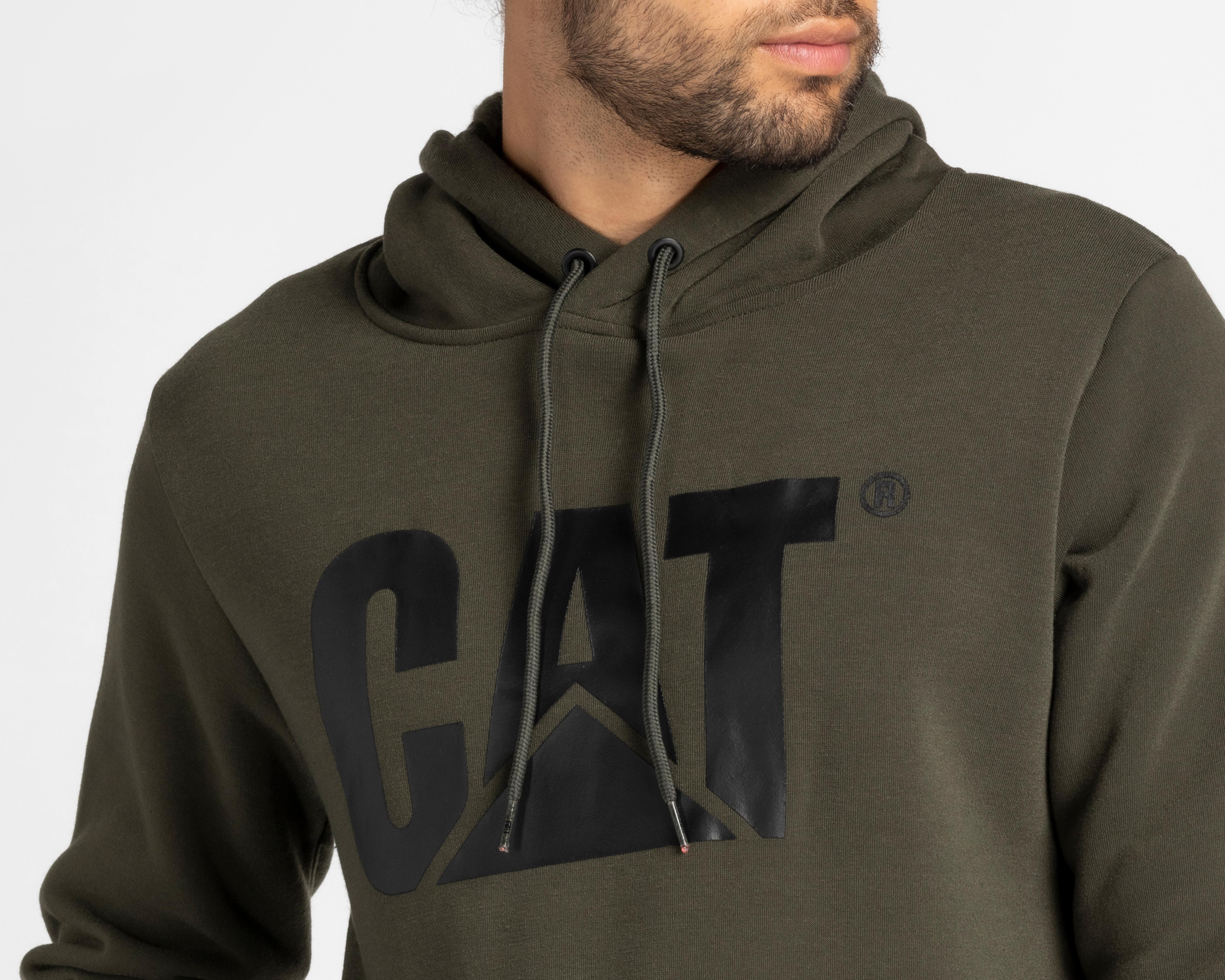 Foto 4 pulgar | Sudadera CAT con Capucha