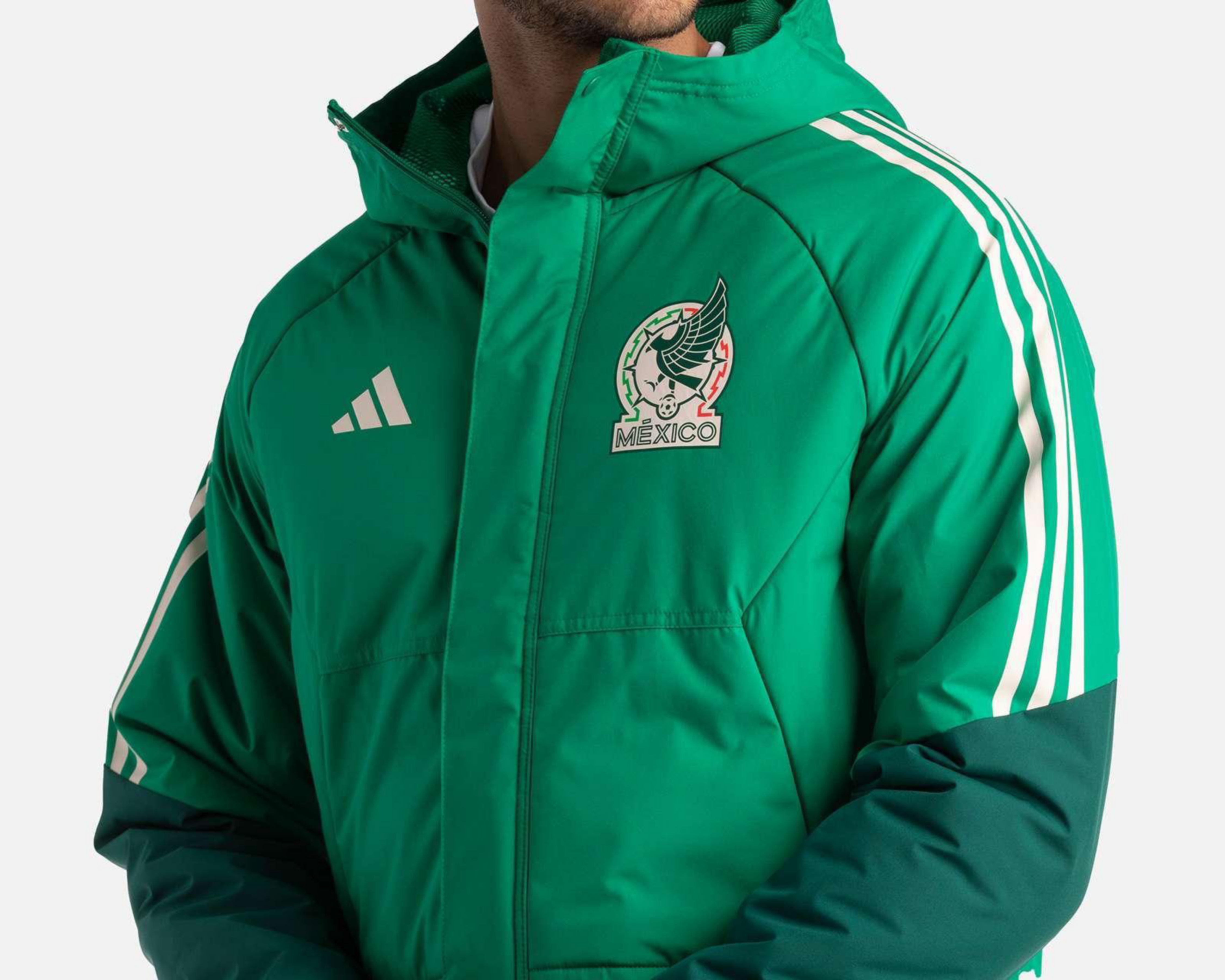 Foto 3 | Chamarra Adidas Selección Mexicana