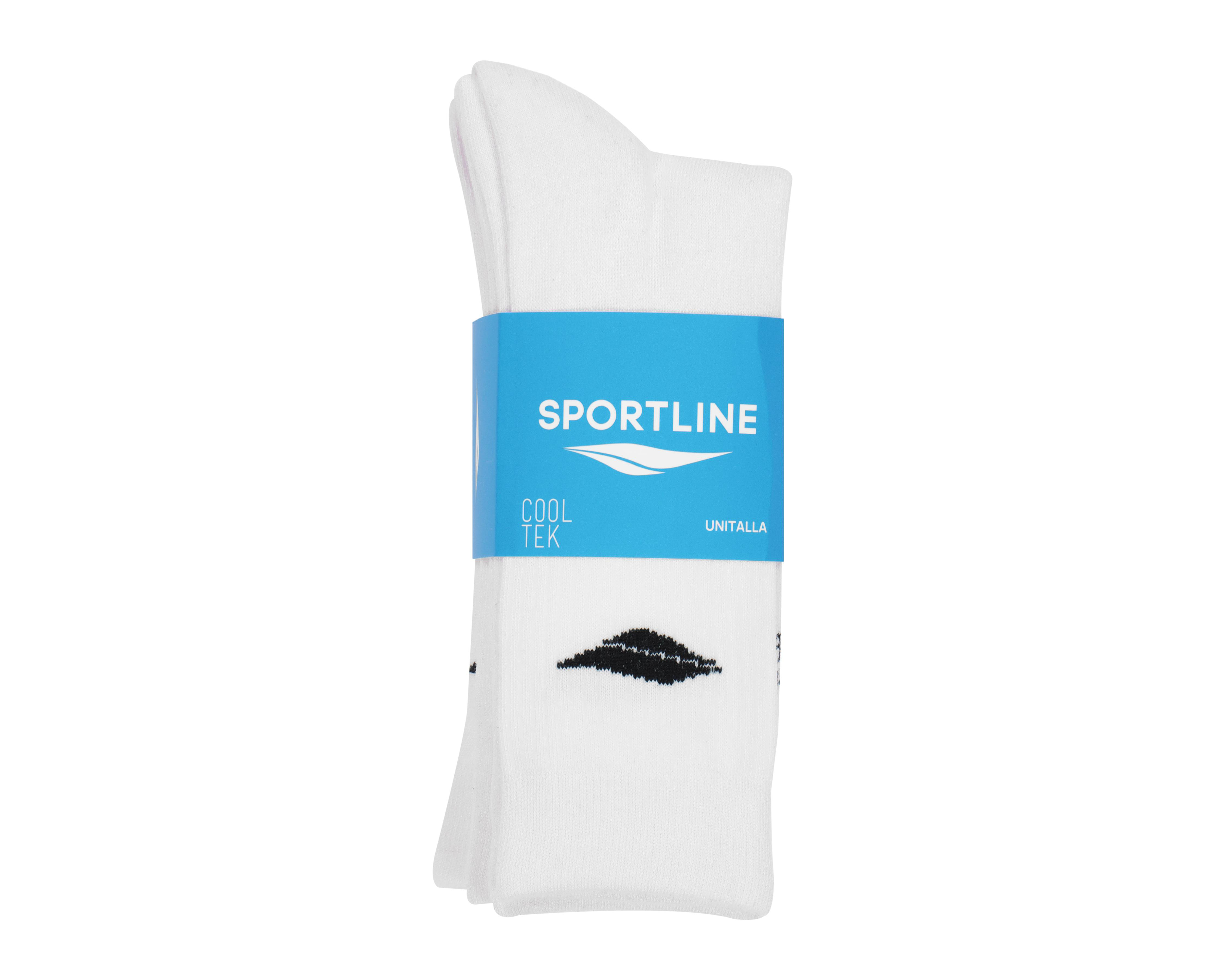 Foto 4 pulgar | Calcetas Deportivas Sportline para Hombre 5 Pares