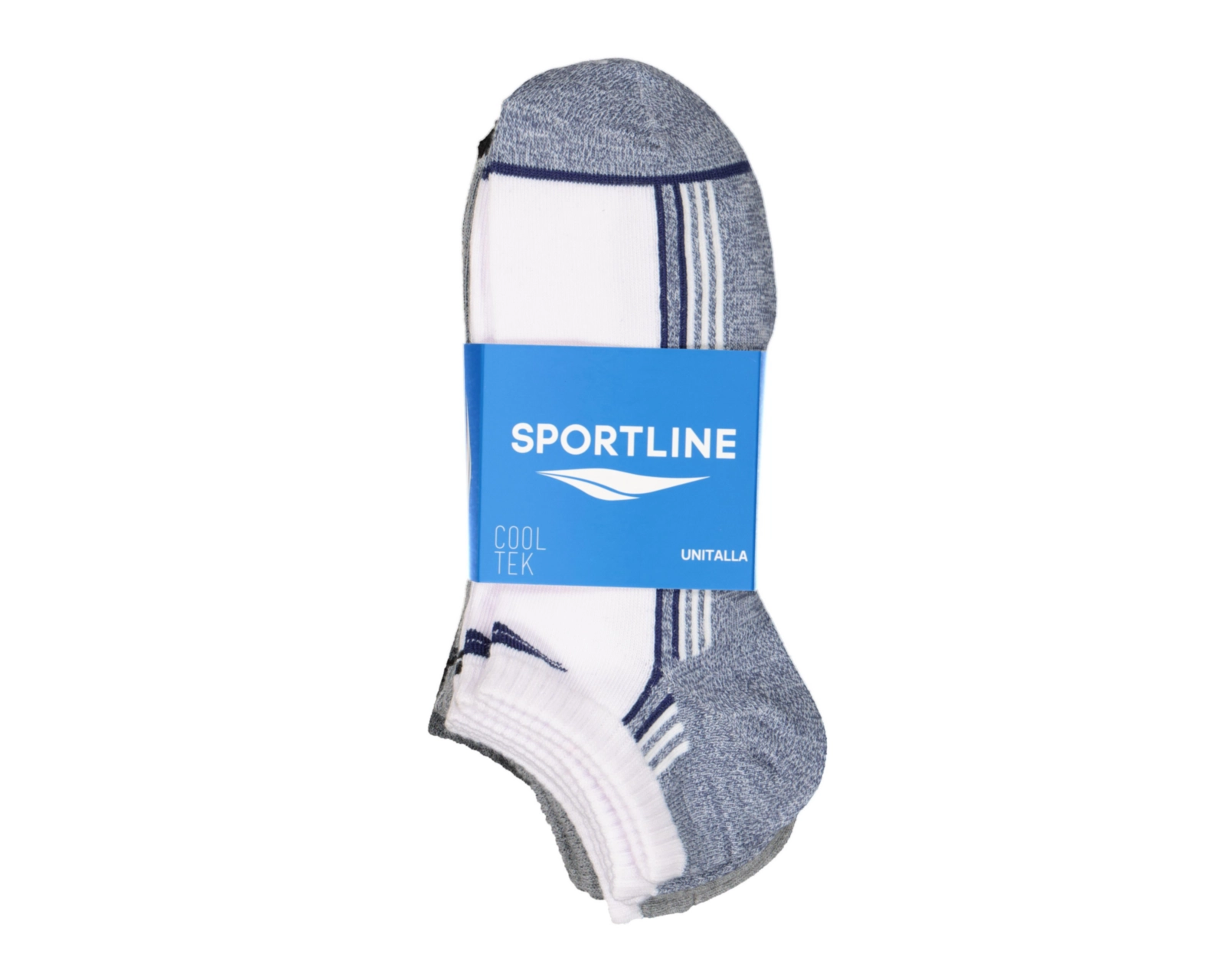 Foto 4 pulgar | Calcetas Deportivas Tines Sportline Cooltek para Hombre 6 Pares