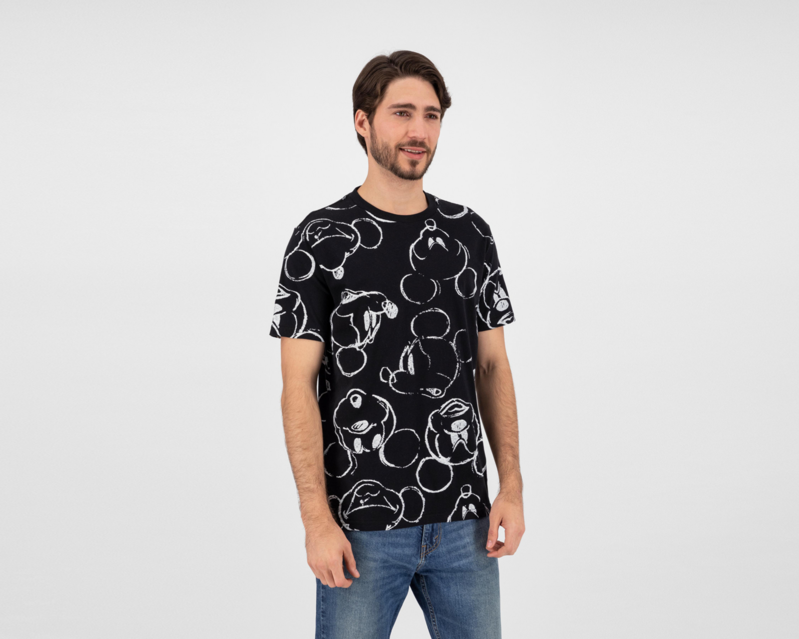 Playera Disney Mickey Mouse Cuello Redondo