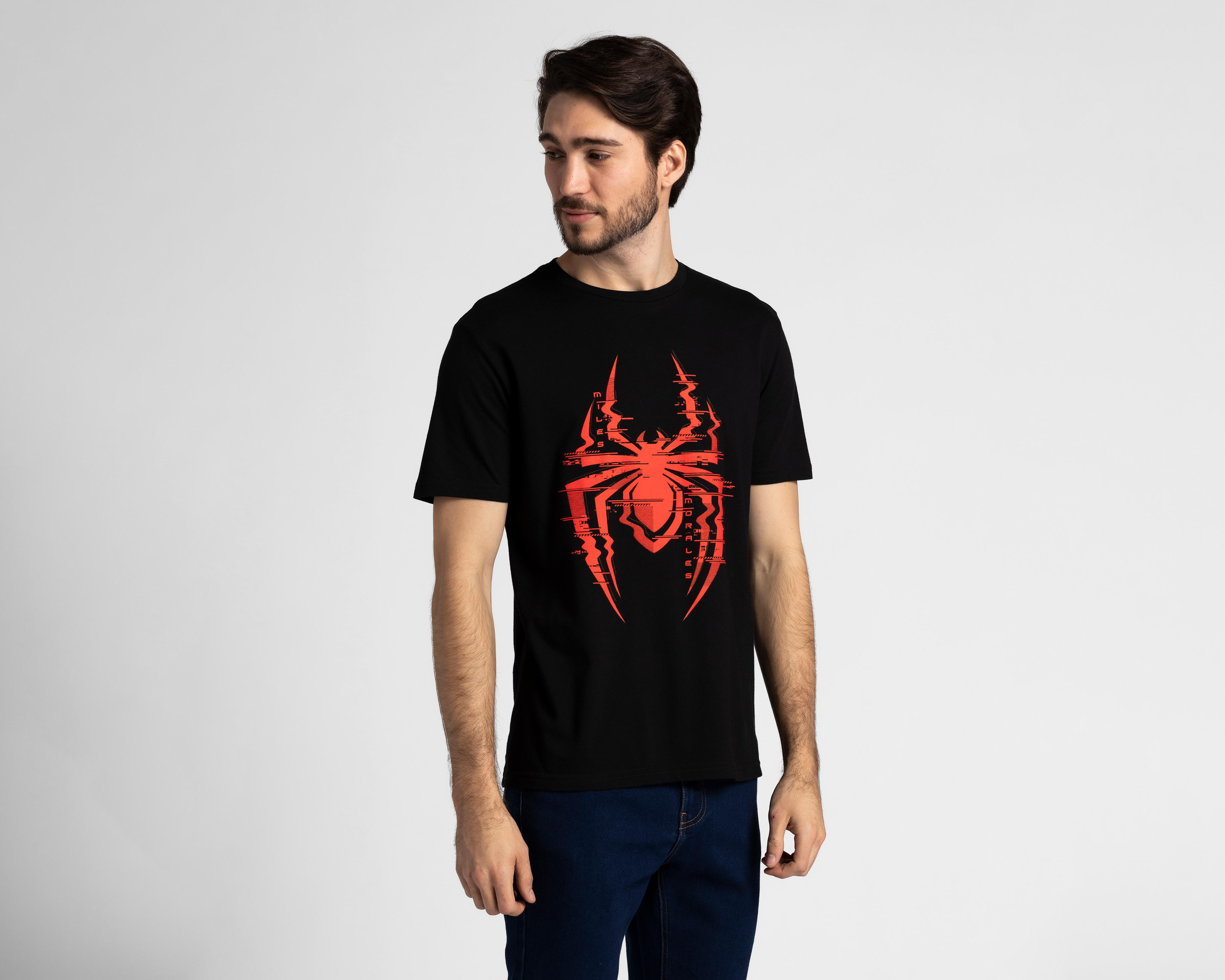 Playera Marvel Spider-Man Cuello Redondo