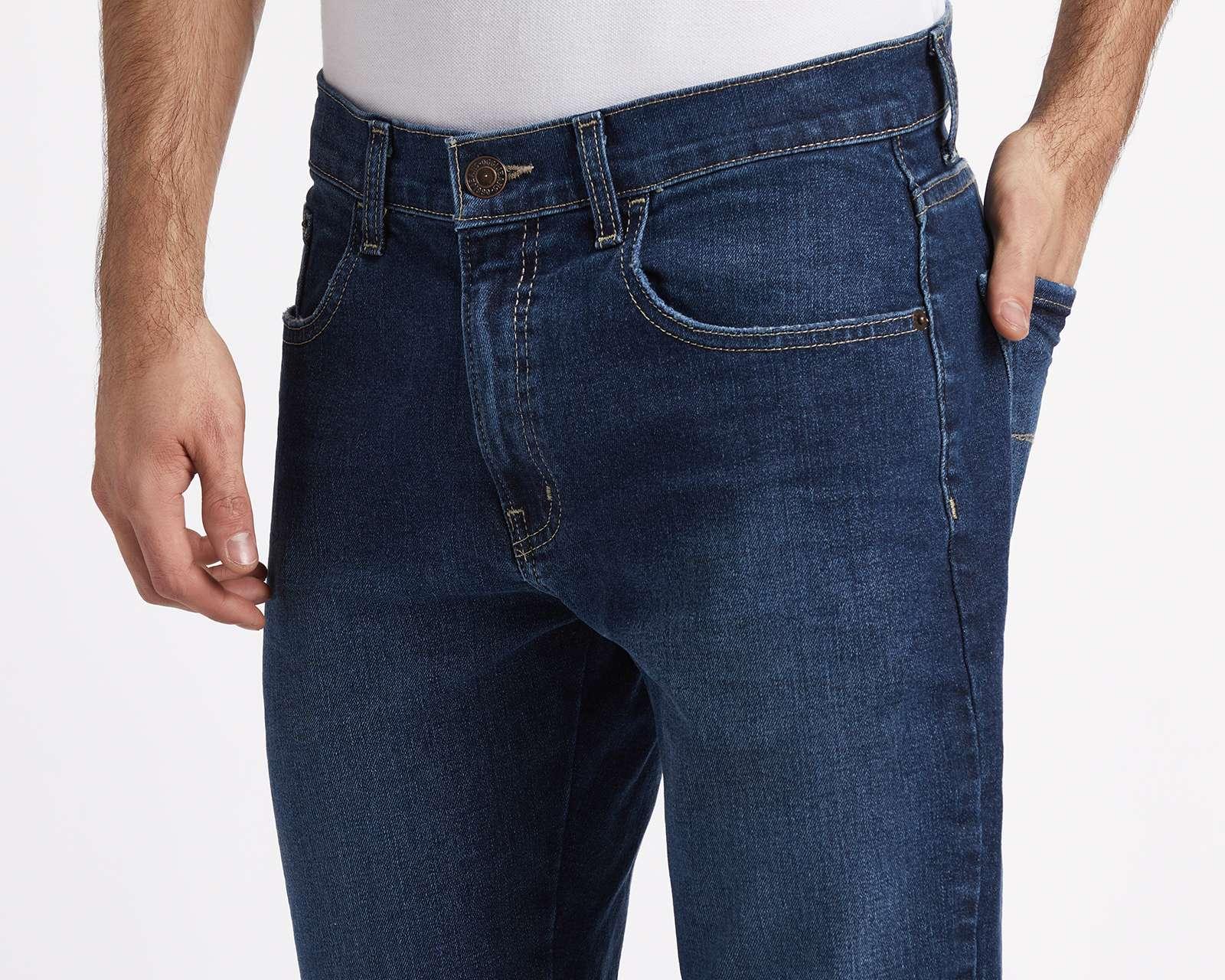 Foto 4 pulgar | Jeans Slim Straight Oggi Vaxter Blu