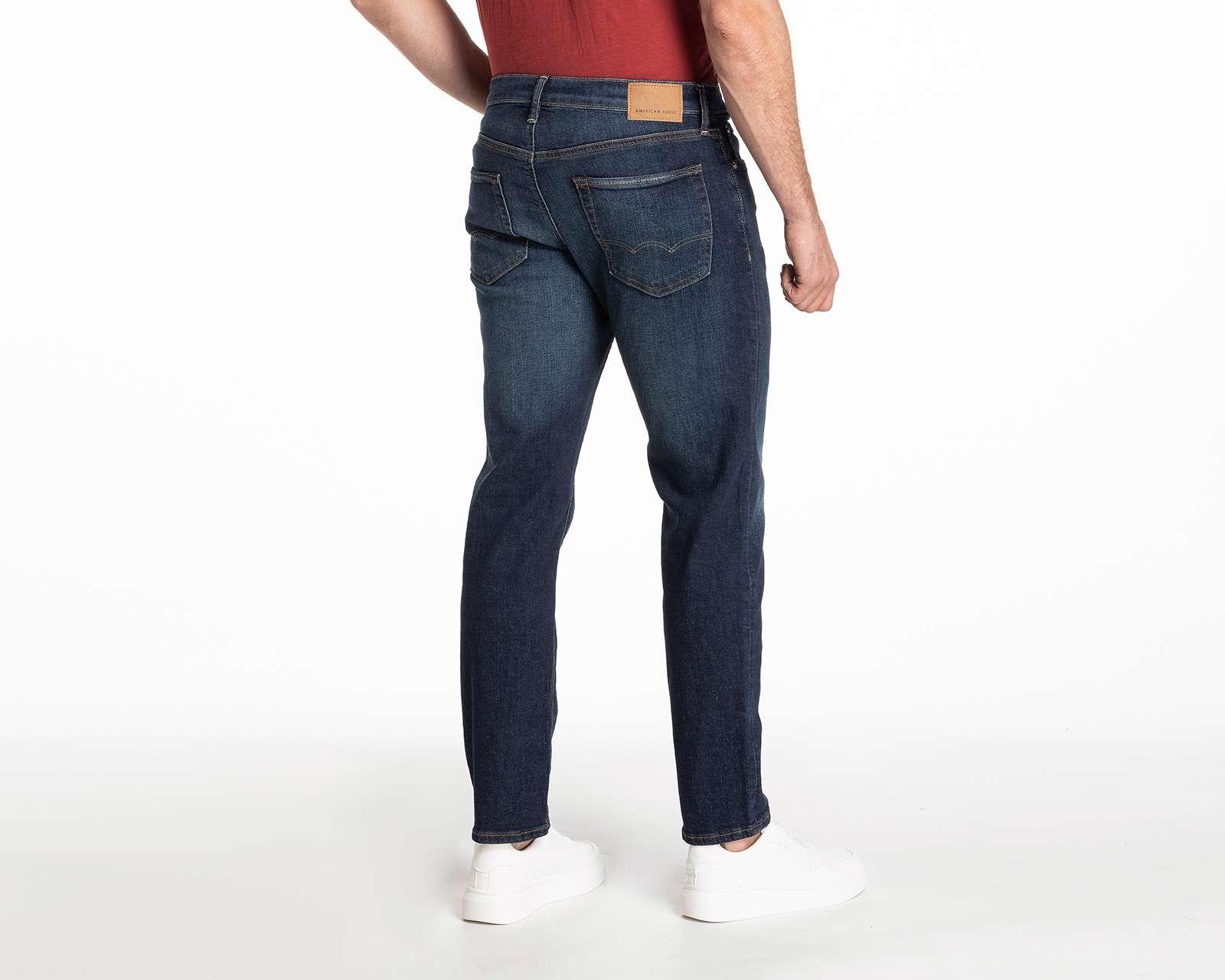 Foto 3 pulgar | Jeans Slim Straight American Eagle