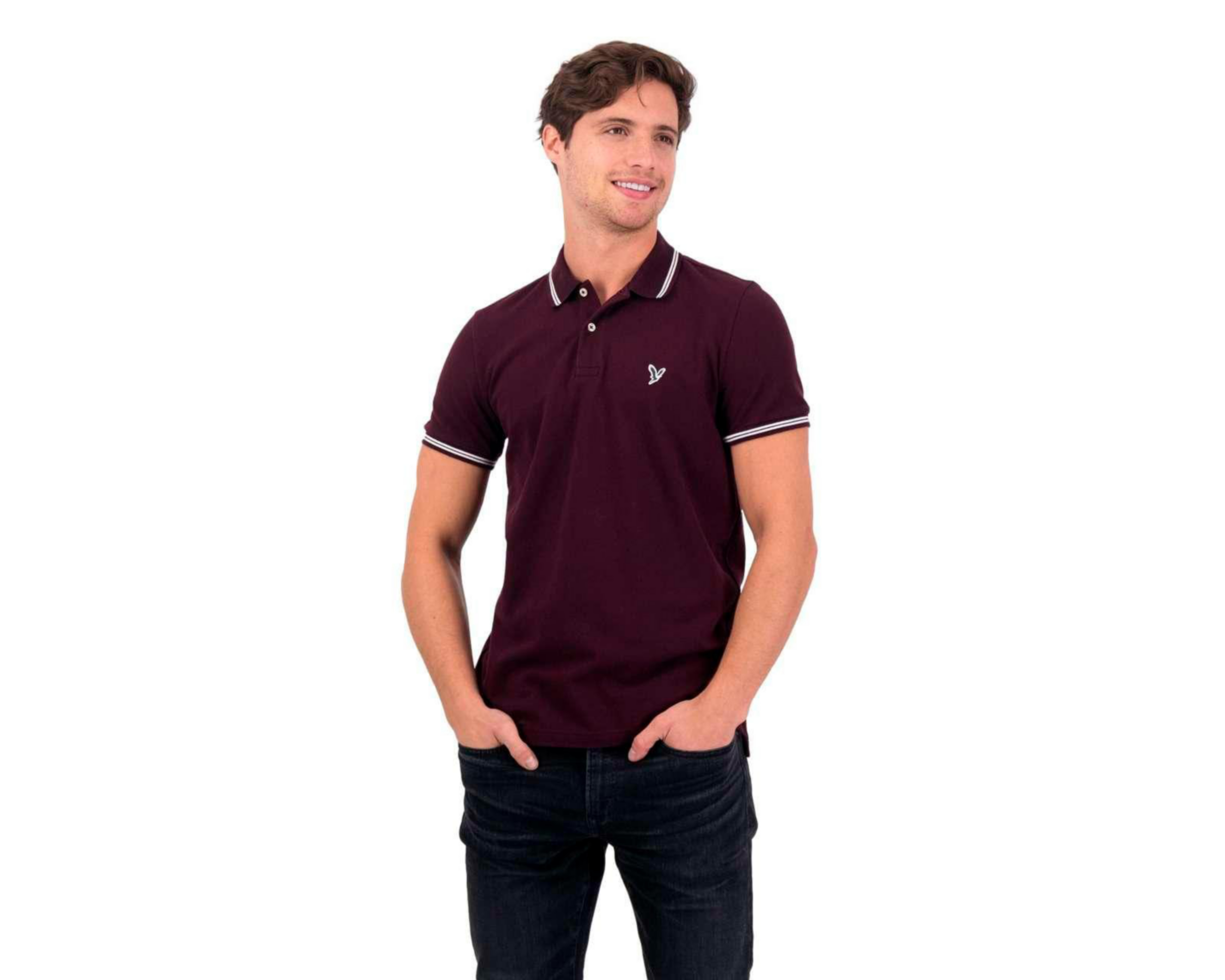 Foto 2 pulgar | Polo American Eagle