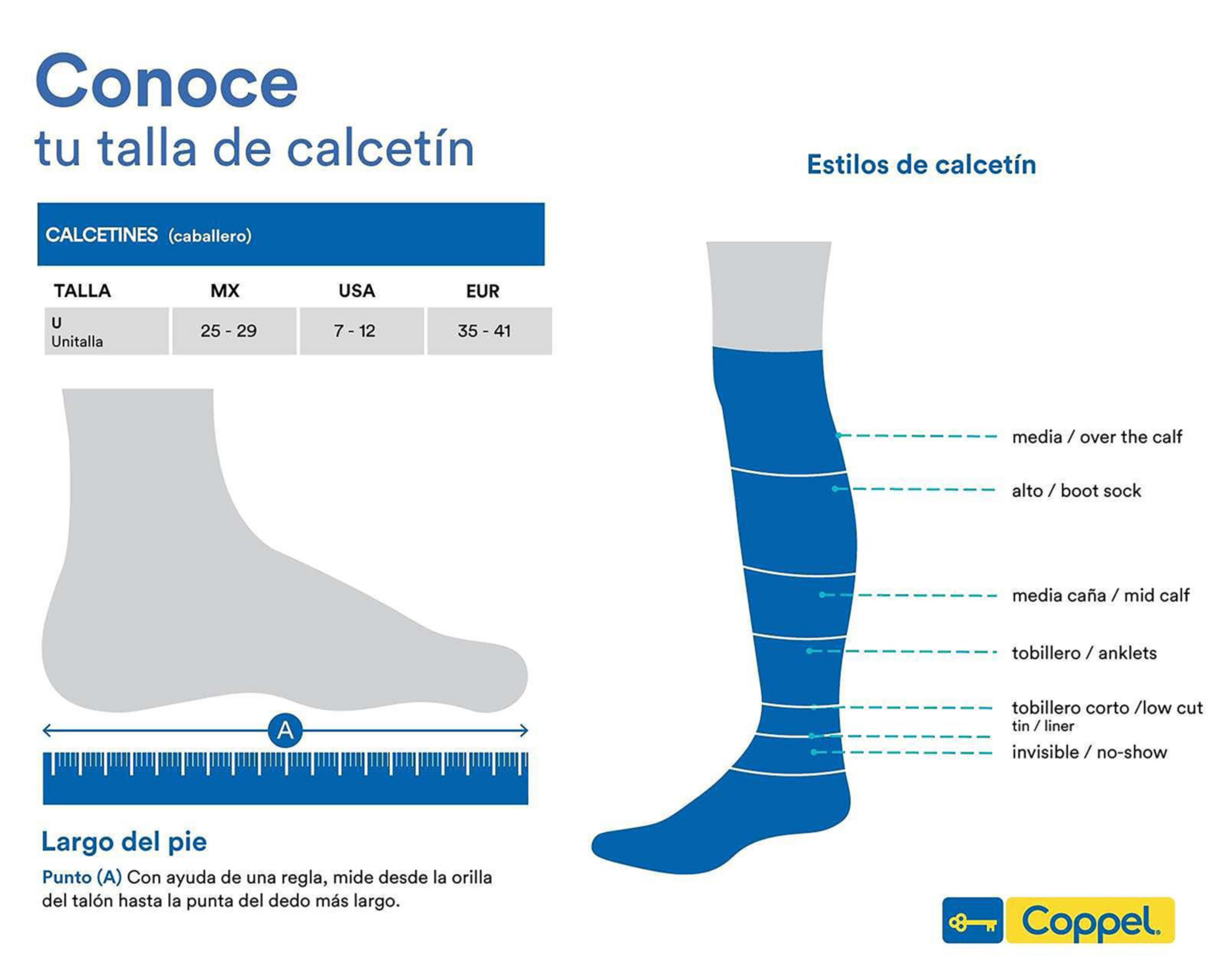 Foto 6 pulgar | Calcetas Deportivas Tines Wilson para Hombre 6 Pares