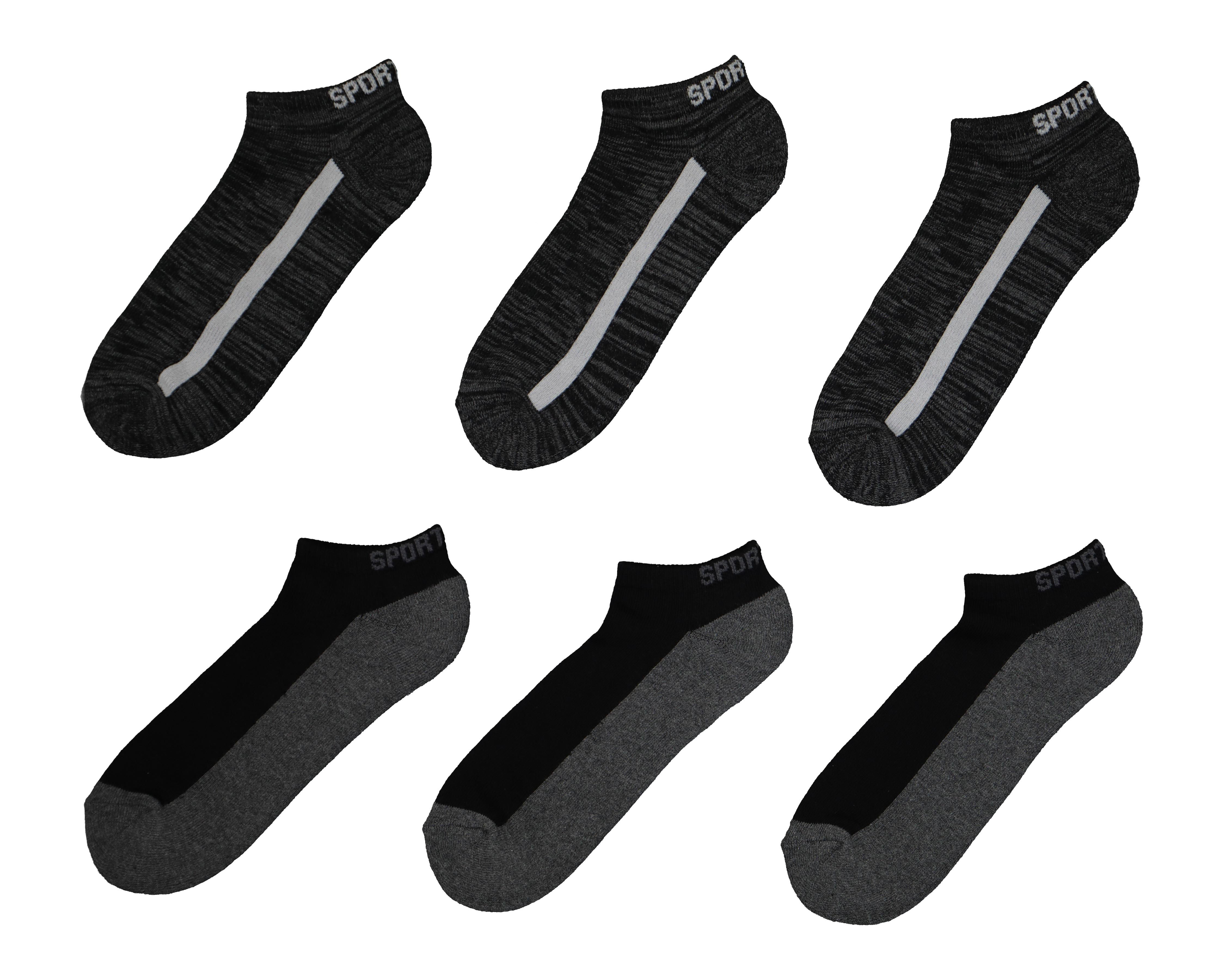 Foto 2 pulgar | Calcetas Deportivas Tines Sportline Cooltek para Hombre 6 Pares