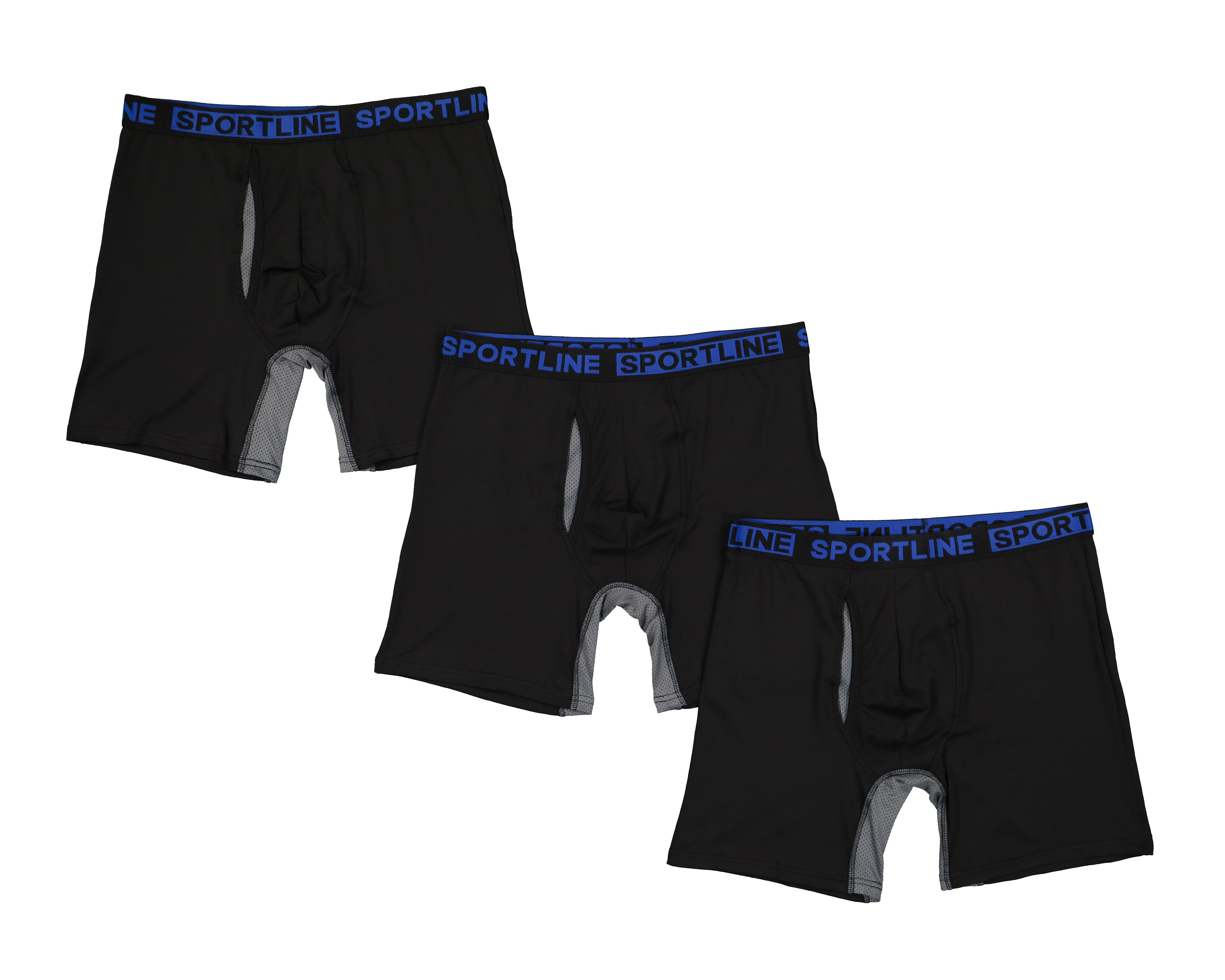 Bóxer Largo Sportline 3 Piezas $119