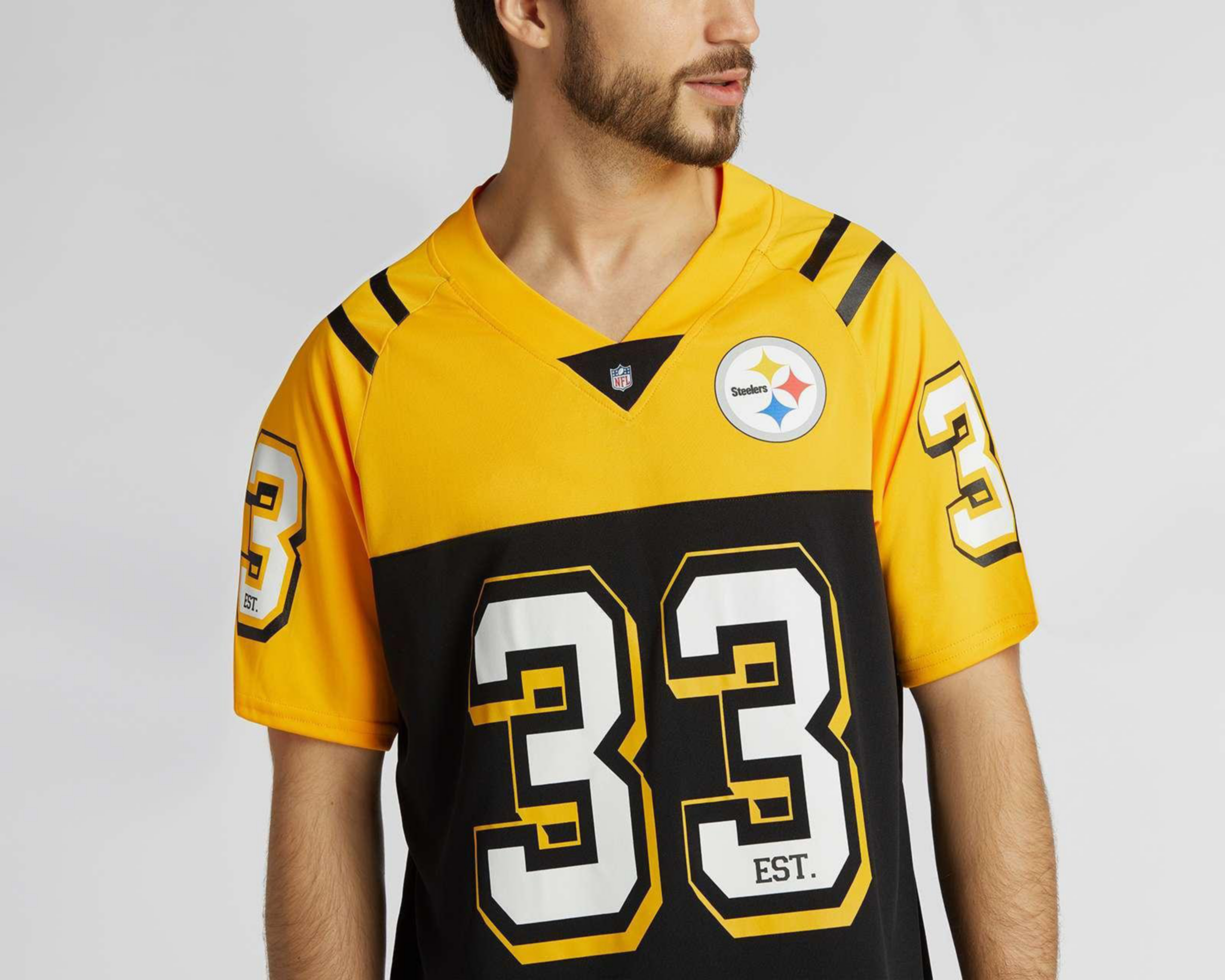 Foto 4 pulgar | Jersey Pittsburgh Steelers Local