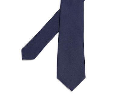 Foto 3 | Corbata Lisa Wall Street Azul Marino