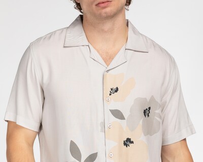 Foto 4 | Camisa de Moda Porto Sur Floreada