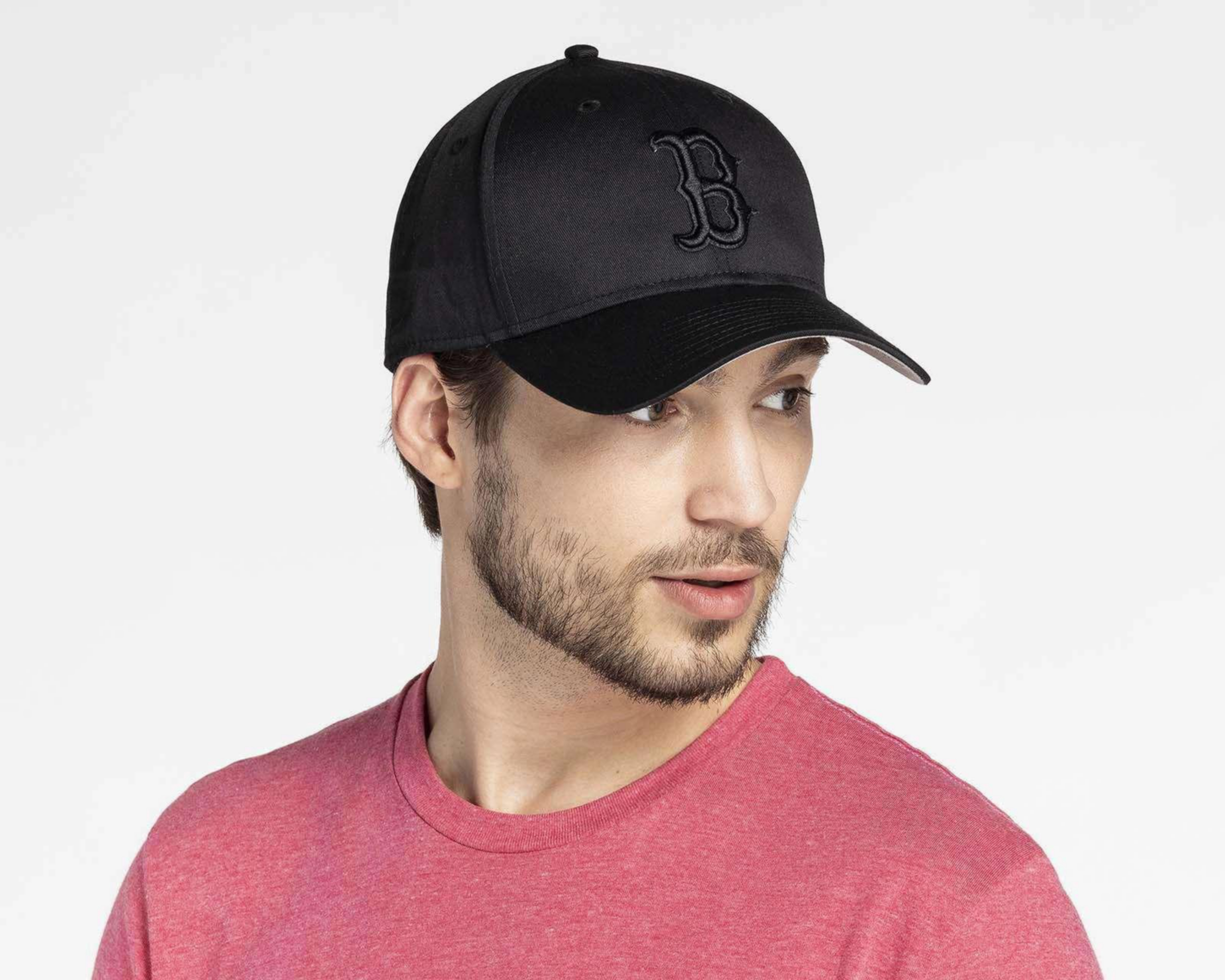 Foto 6 pulgar | Gorra MLB Boston color Negro