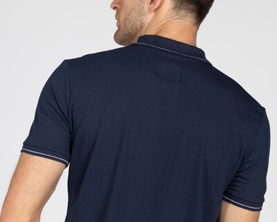 Foto 5 | Playera Polo Refill Azul Marino para Hombre