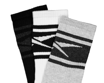 Foto 2 | Calcetas Deportivas Largas Reebok para Hombre 3 Pares
