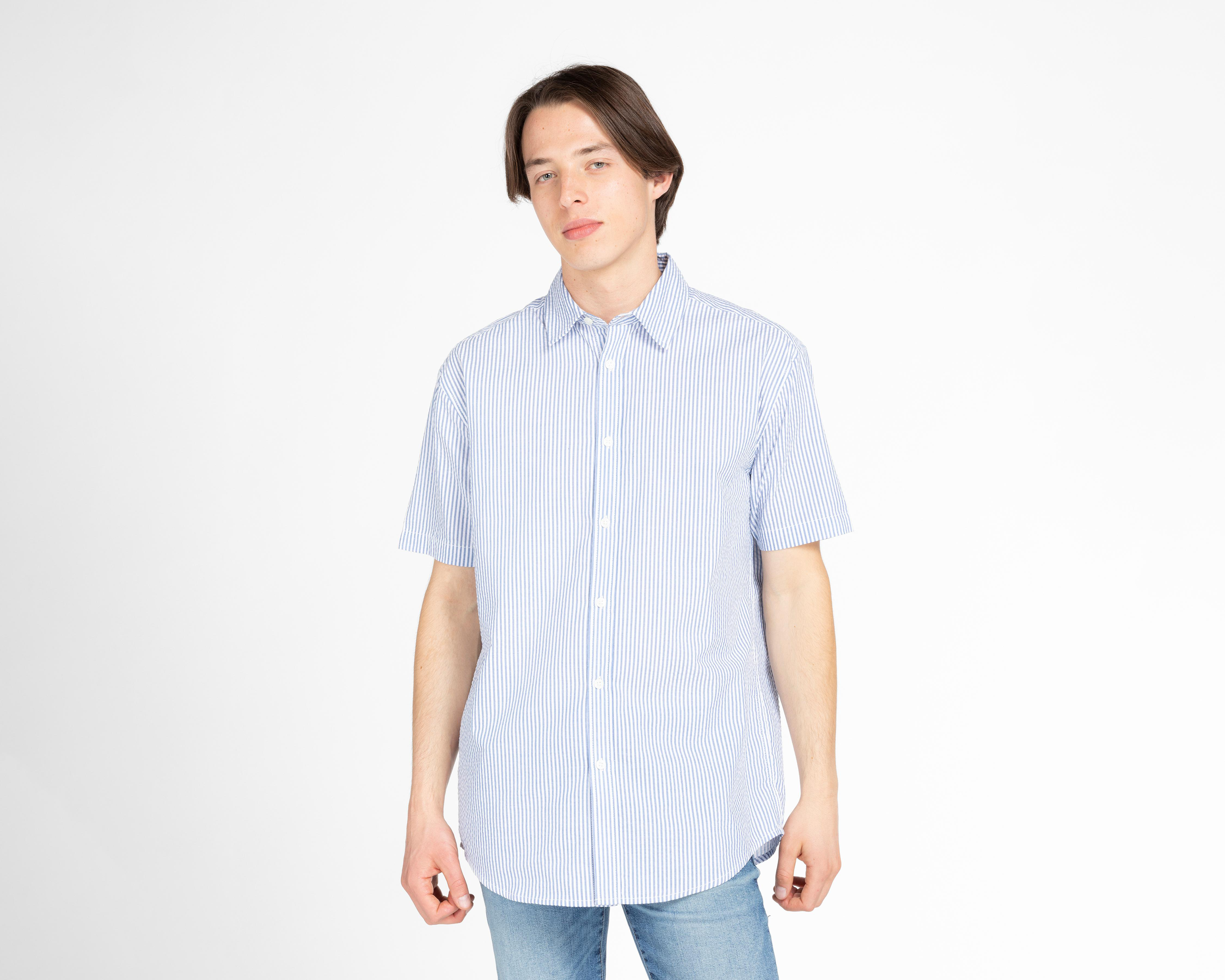 Camisa Porto Sur Regular Fit a Rayas