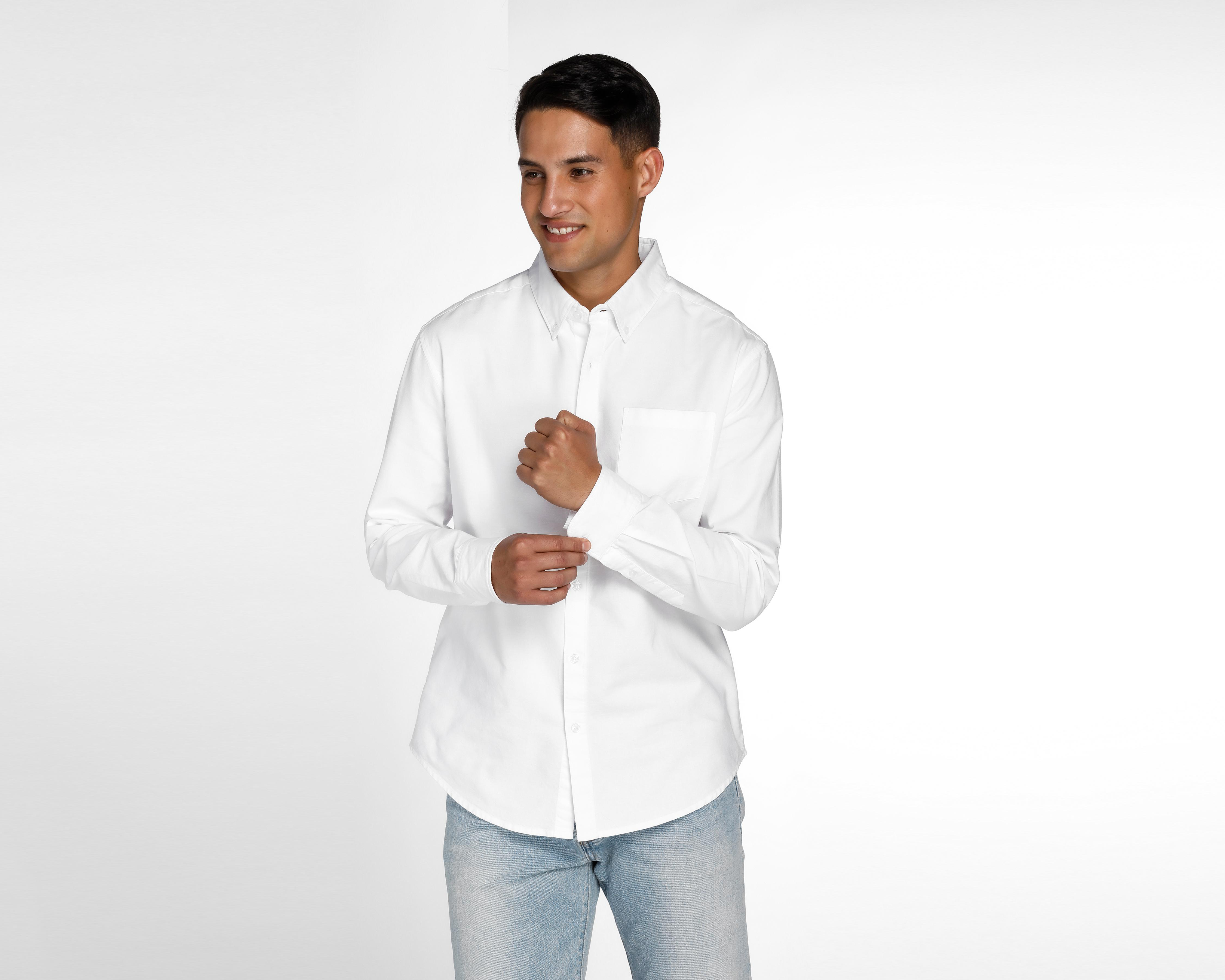 Foto 2 pulgar | Camisa Casual Refill Blanca