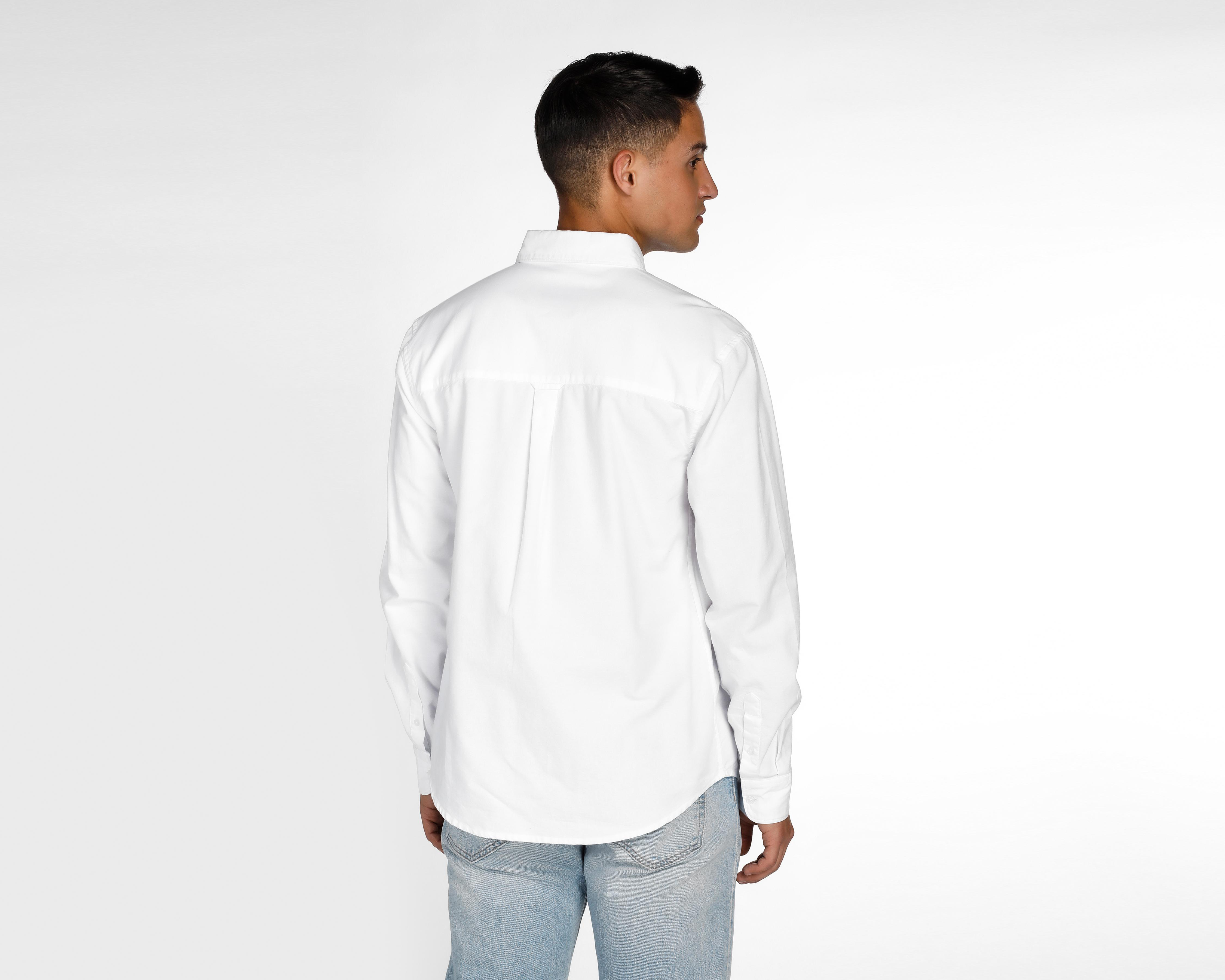 Foto 4 pulgar | Camisa Casual Refill Blanca