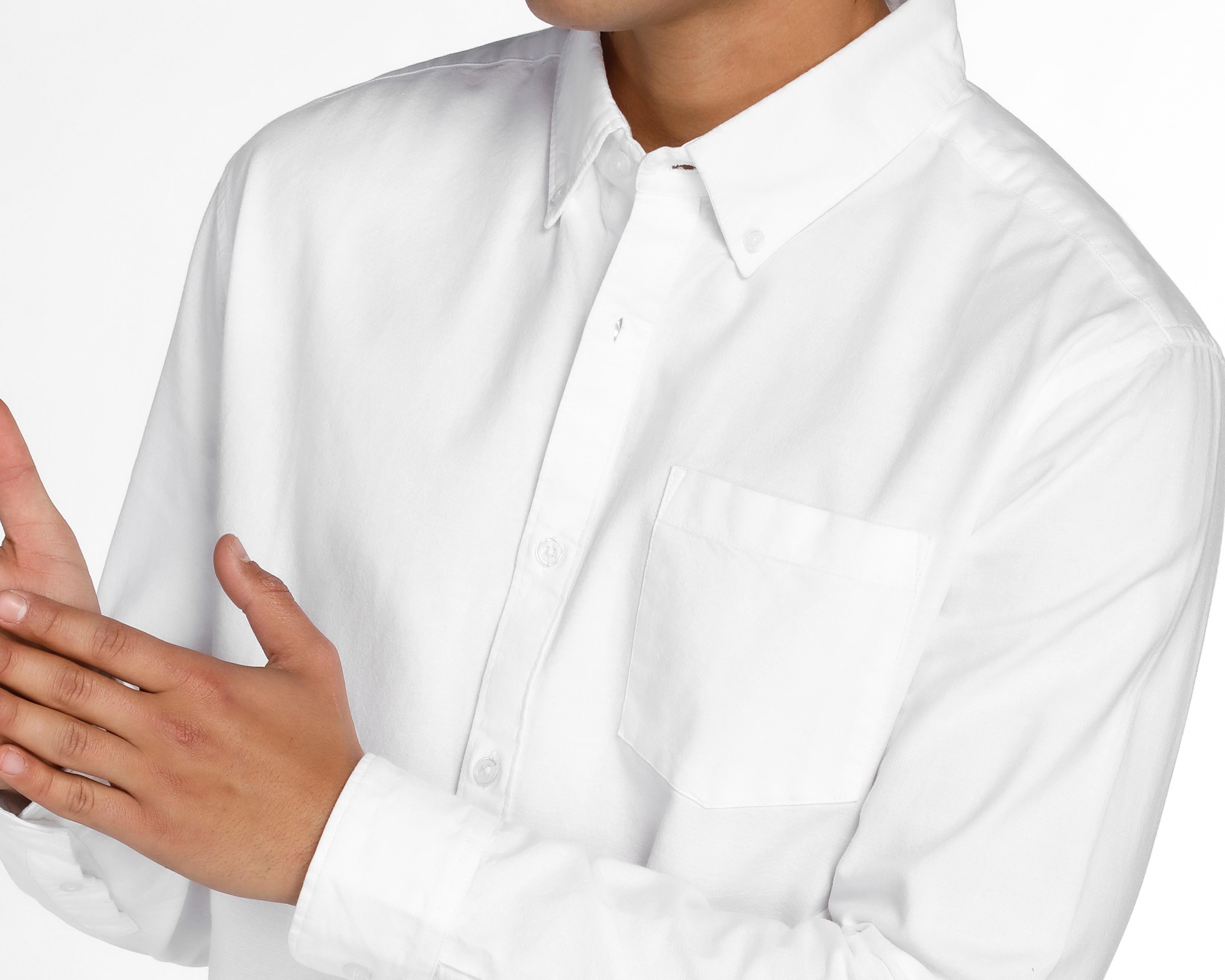 Foto 5 pulgar | Camisa Casual Refill Blanca