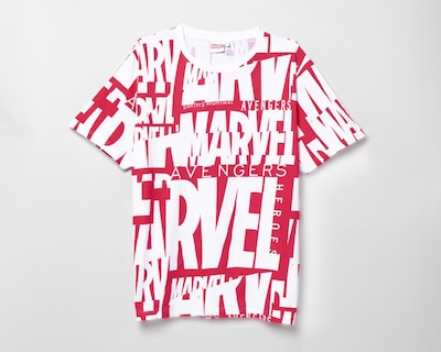 Foto 4 | Playera Marvel Cuello Redondo