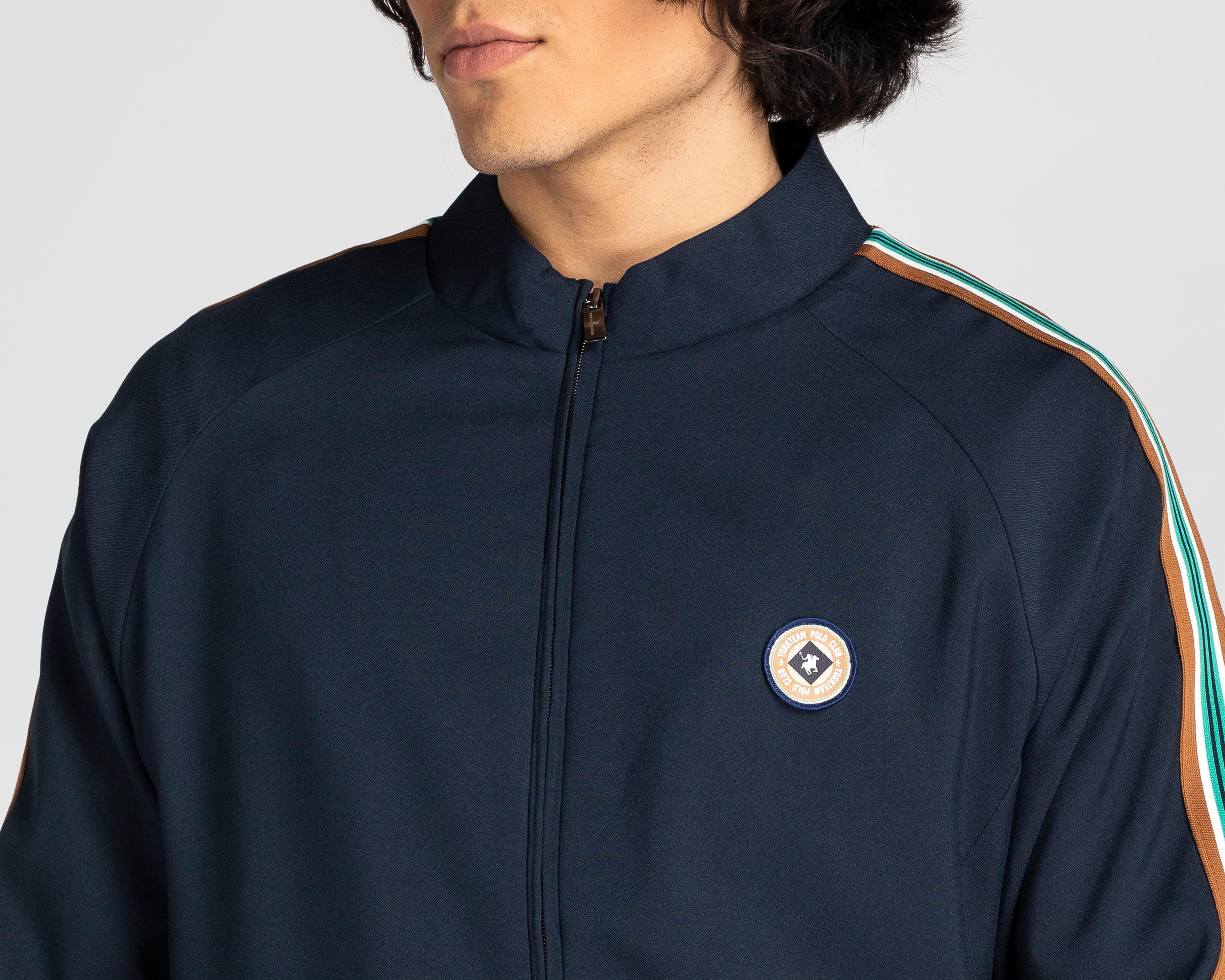 Foto 4 pulgar | Chamarra York Team Polo Club Cuello Mao