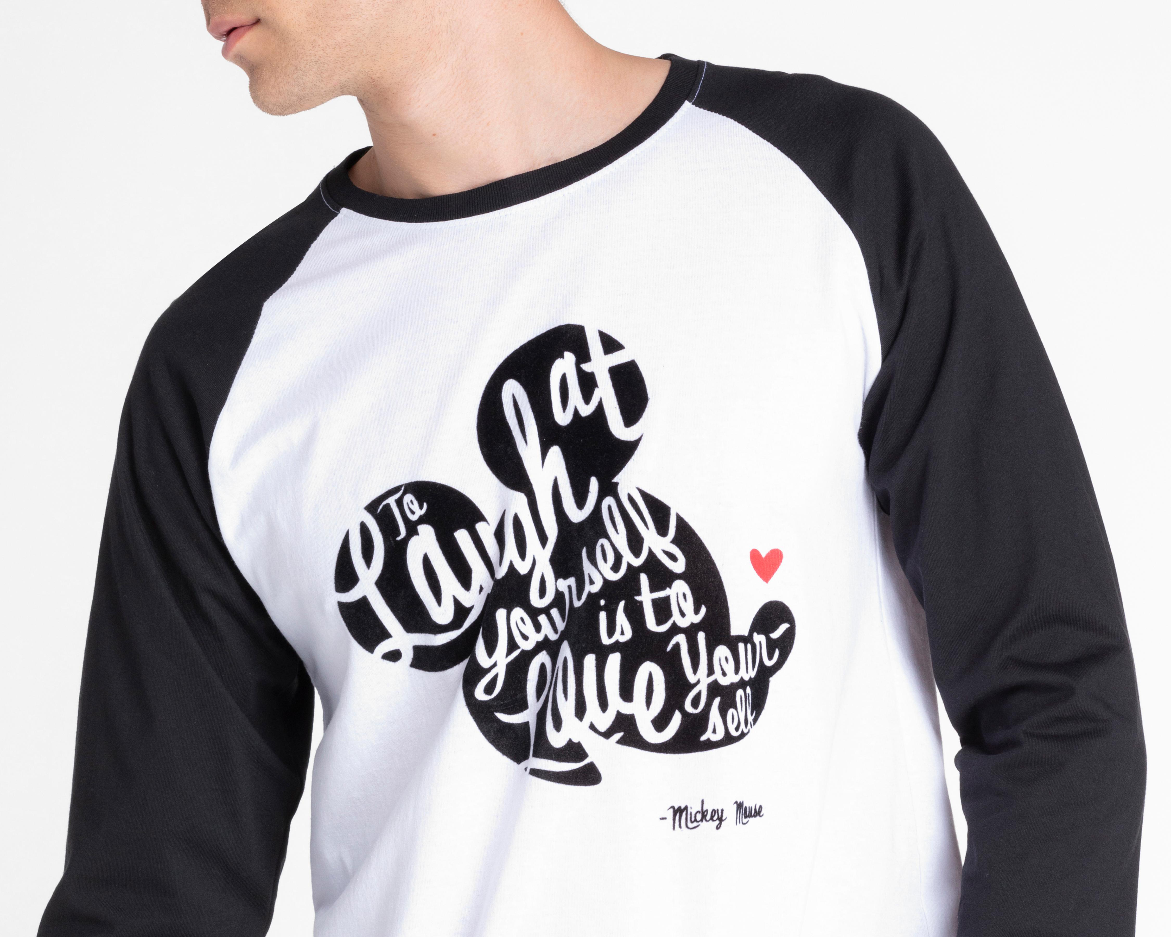 Foto 4 pulgar | Playera Disney Cuello Redondo