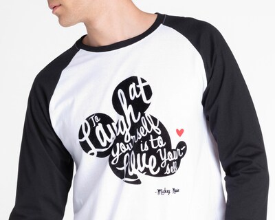 Foto 3 | Playera Disney Cuello Redondo