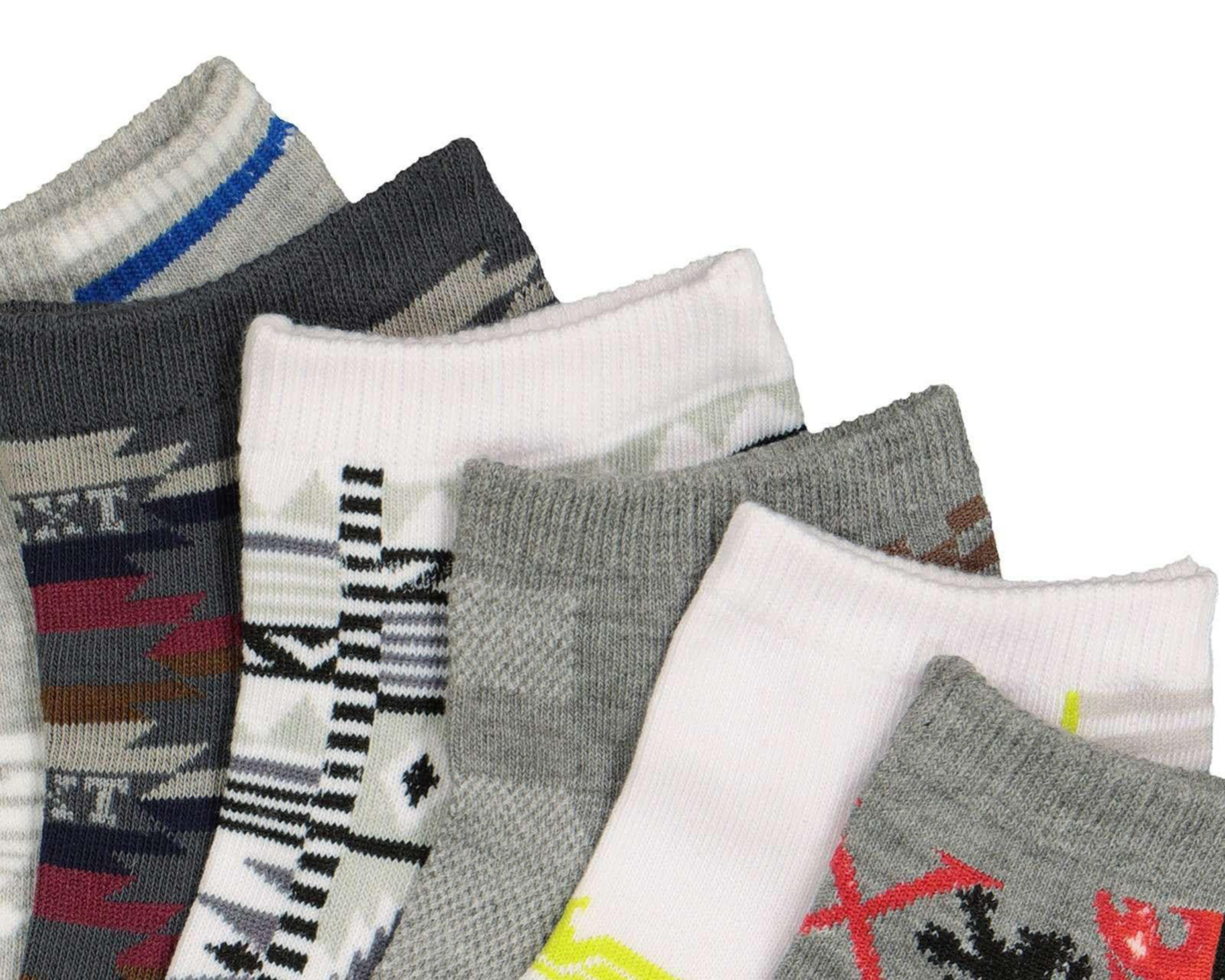 Foto 3 pulgar | Calcetas Cortas Lucky Star para Hombre 6 Pares