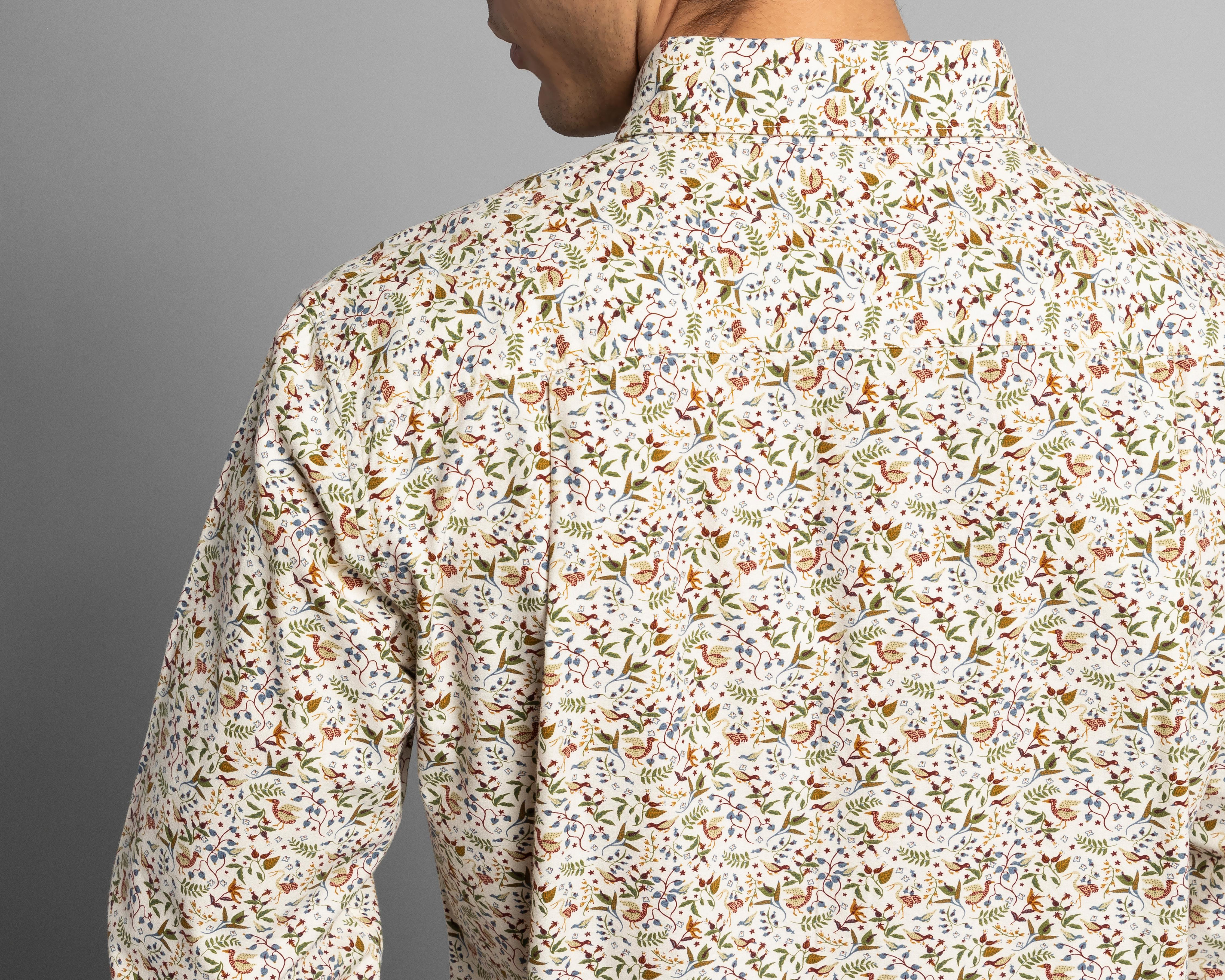 Foto 5 | Camisa de Moda Thinner Regular Fit con Miniprint