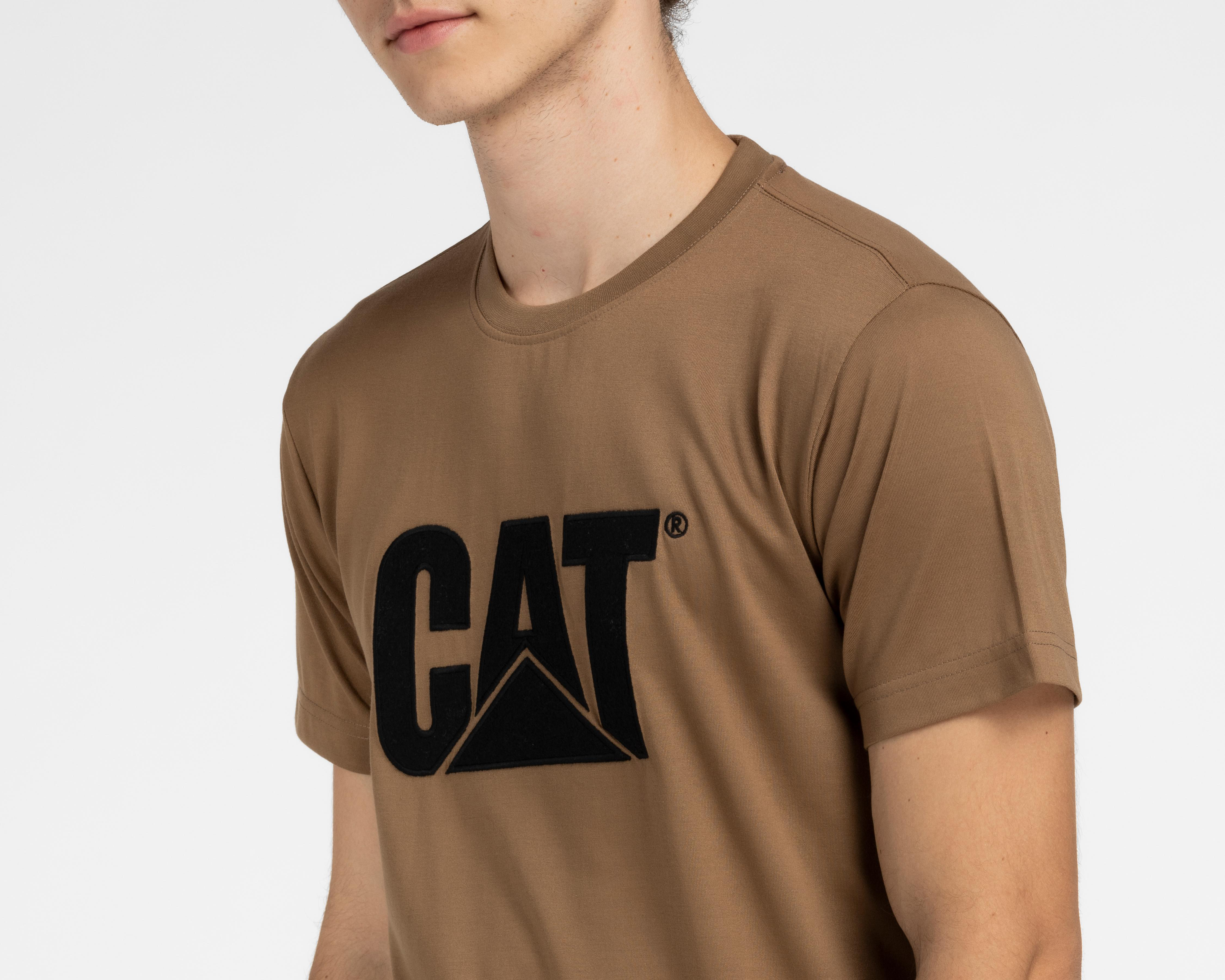 Foto 3 | Playera CAT Cuello Redondo