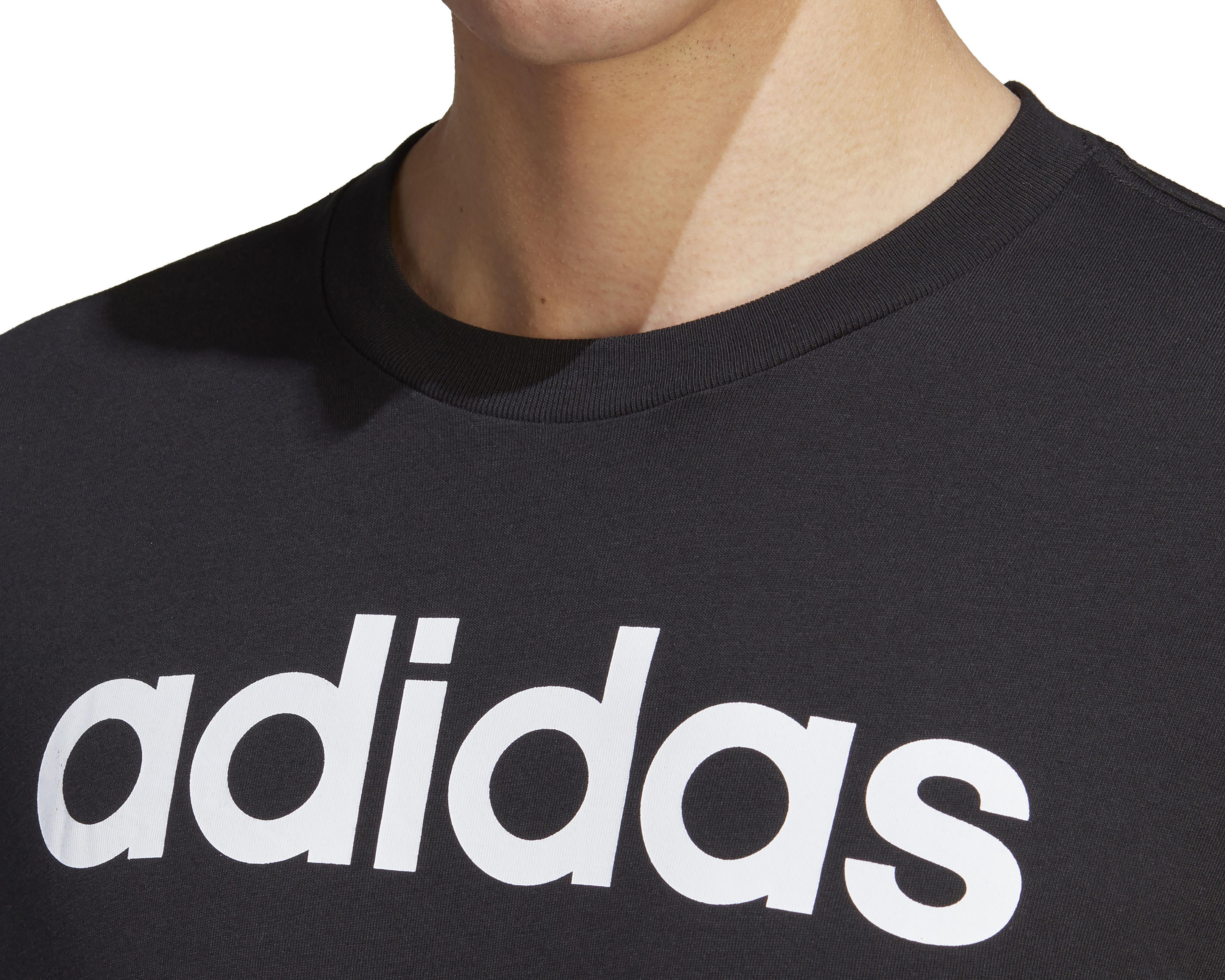 Foto 6 pulgar | Playera Adidas Cuello Redondo