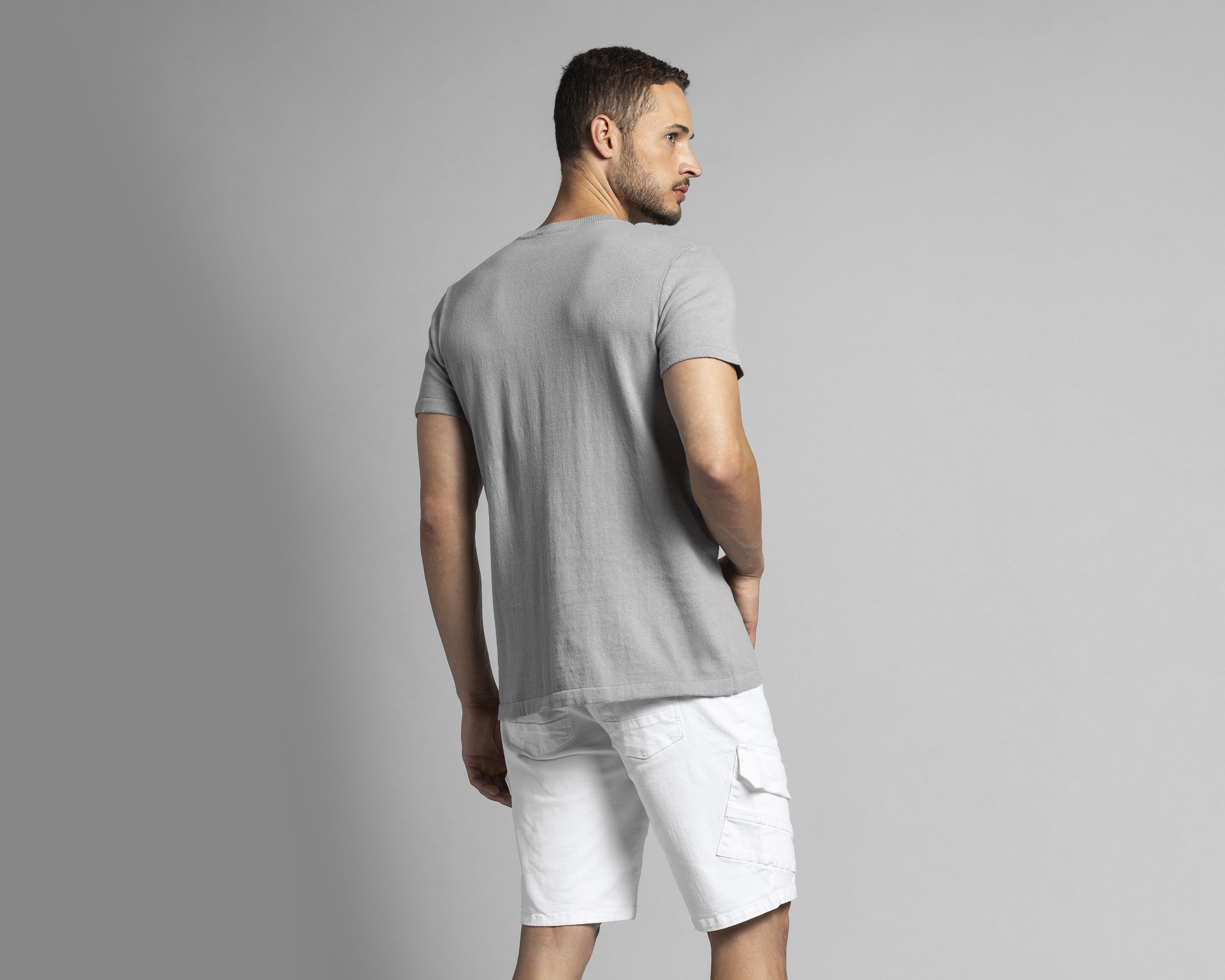 Foto 3 | Playera Thinner Cuello Redondo