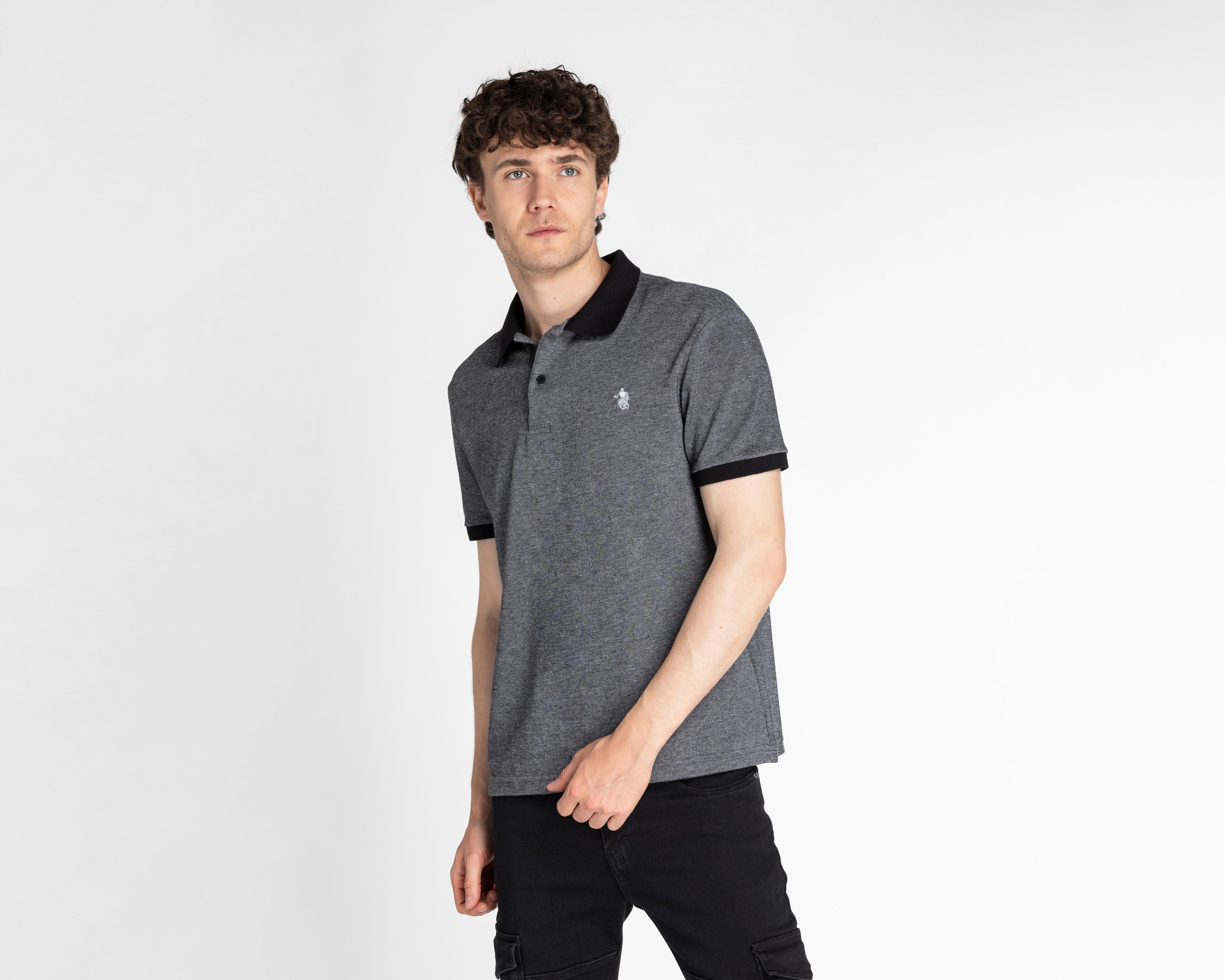 Playera Polo York Team Polo Club Gris para Hombre $279