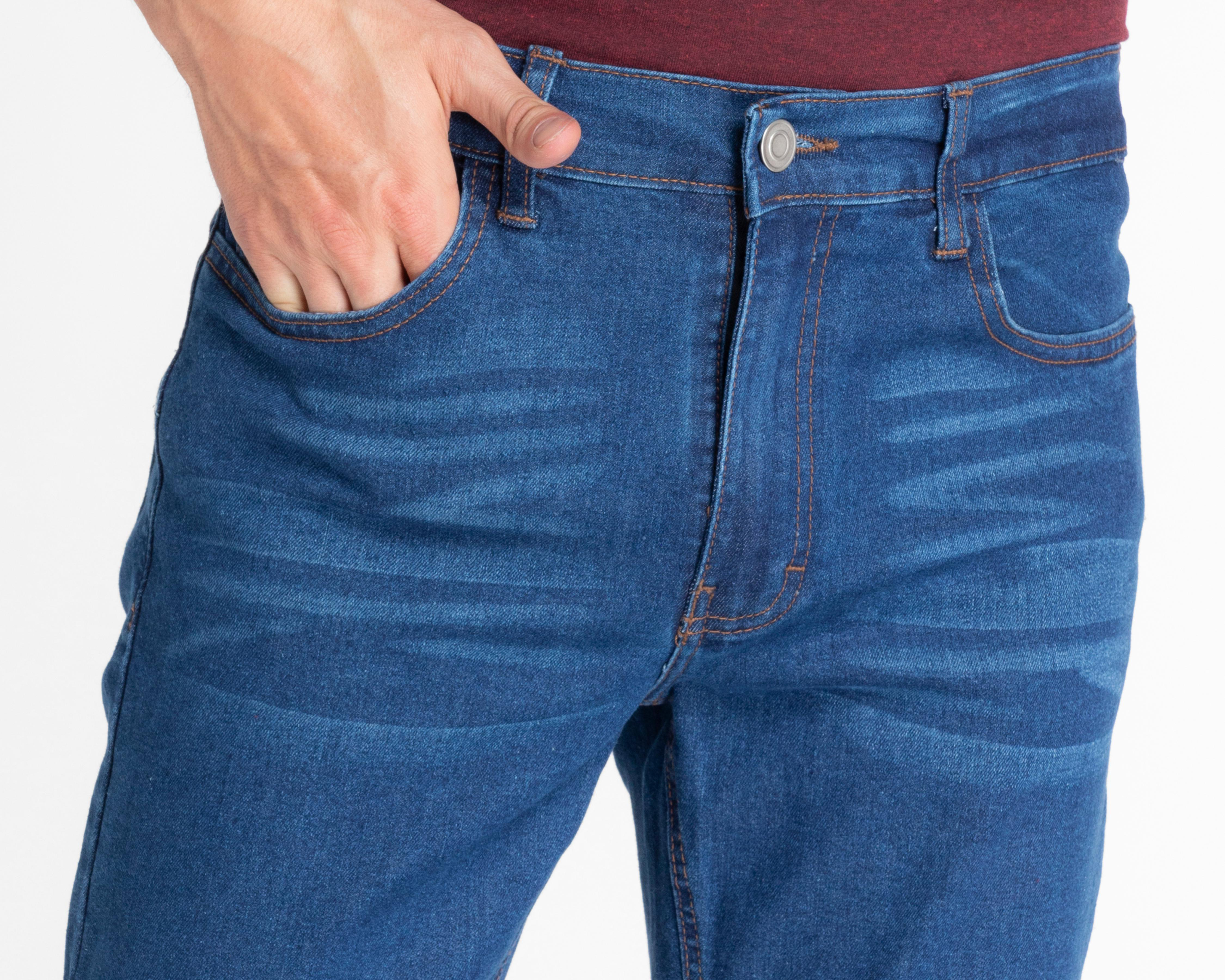Foto 4 pulgar | Jeans Lucky Stars Stone Medio Slim