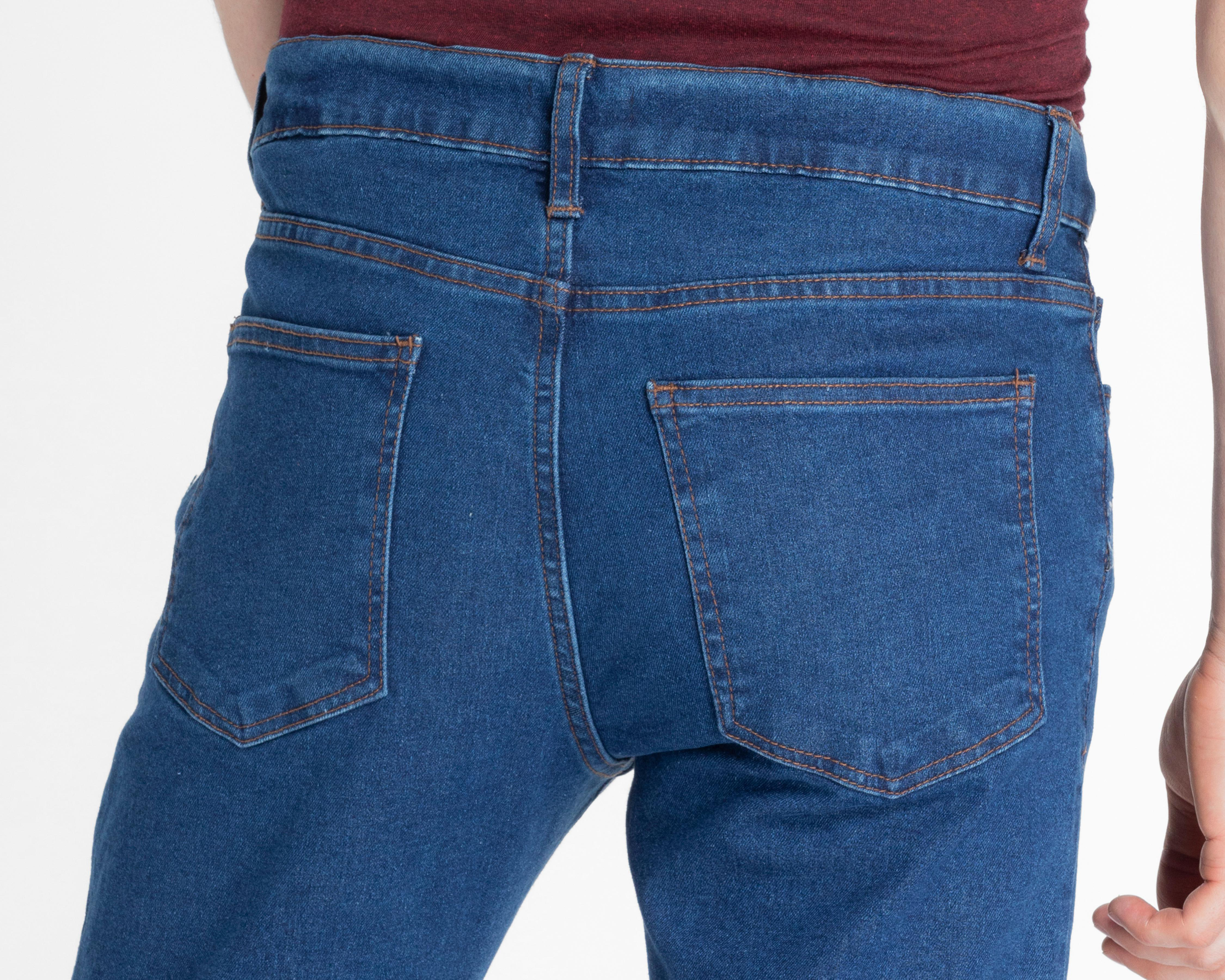 Foto 5 pulgar | Jeans Lucky Stars Stone Medio Slim