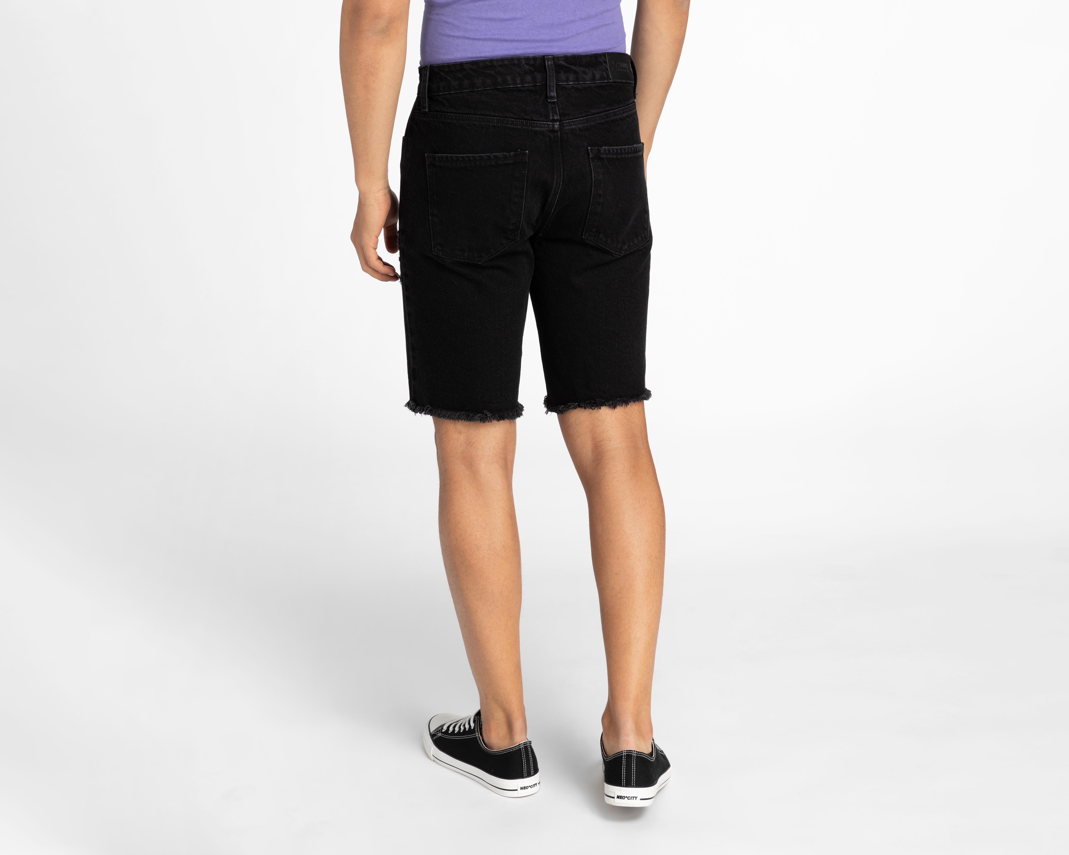Foto 3 pulgar | Short Thinner con Destrucciones