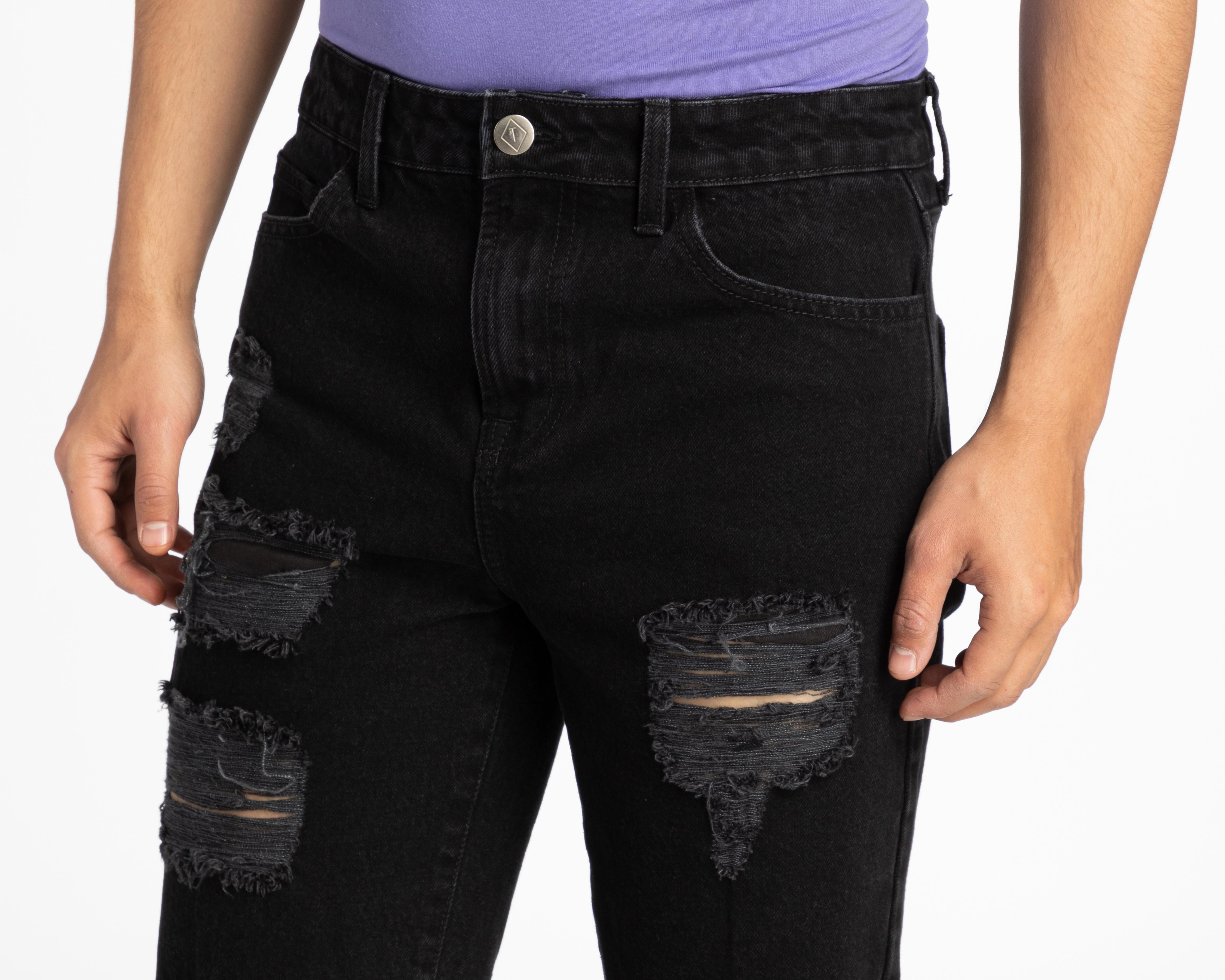 Foto 4 pulgar | Short Thinner con Destrucciones
