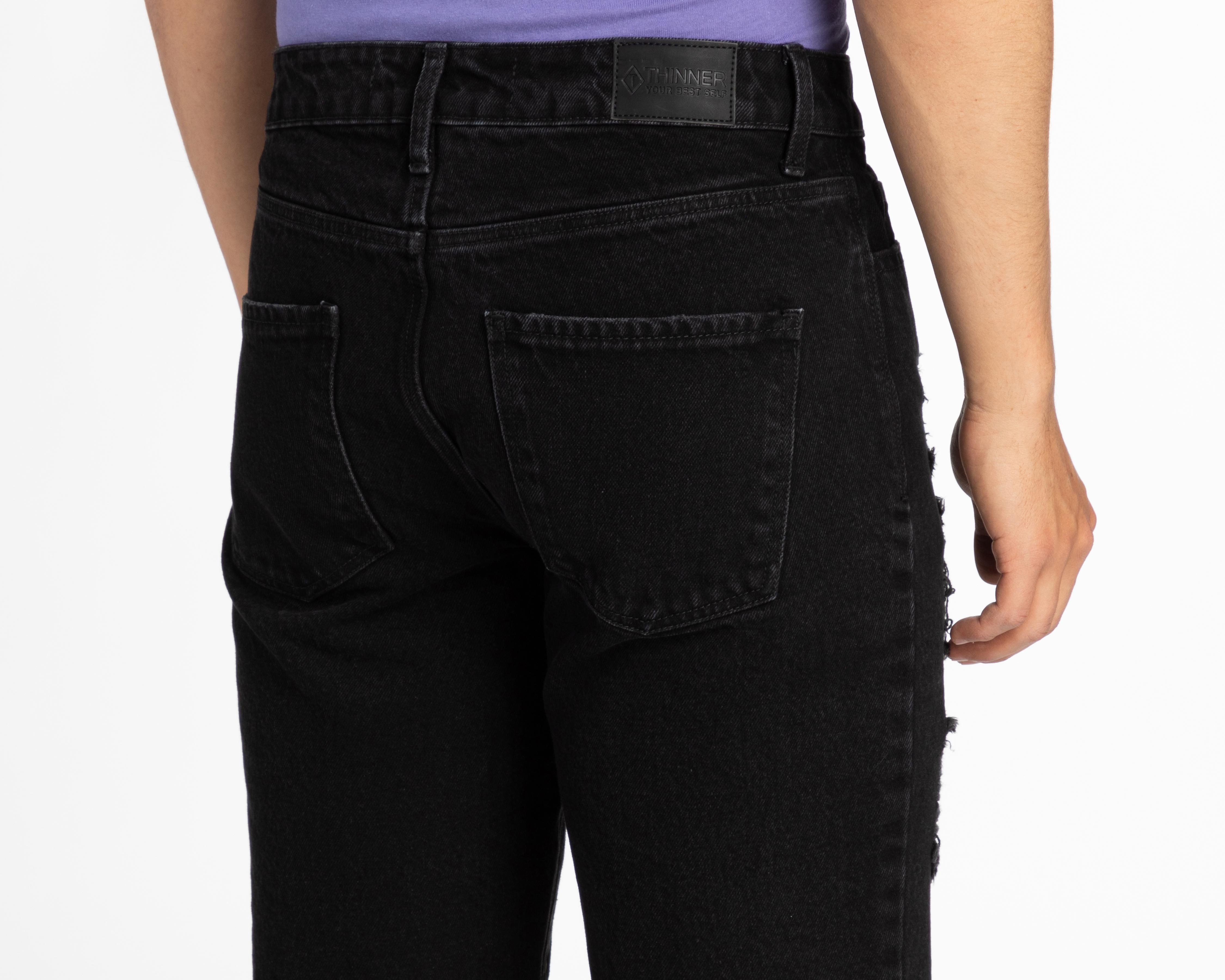 Foto 5 pulgar | Short Thinner con Destrucciones