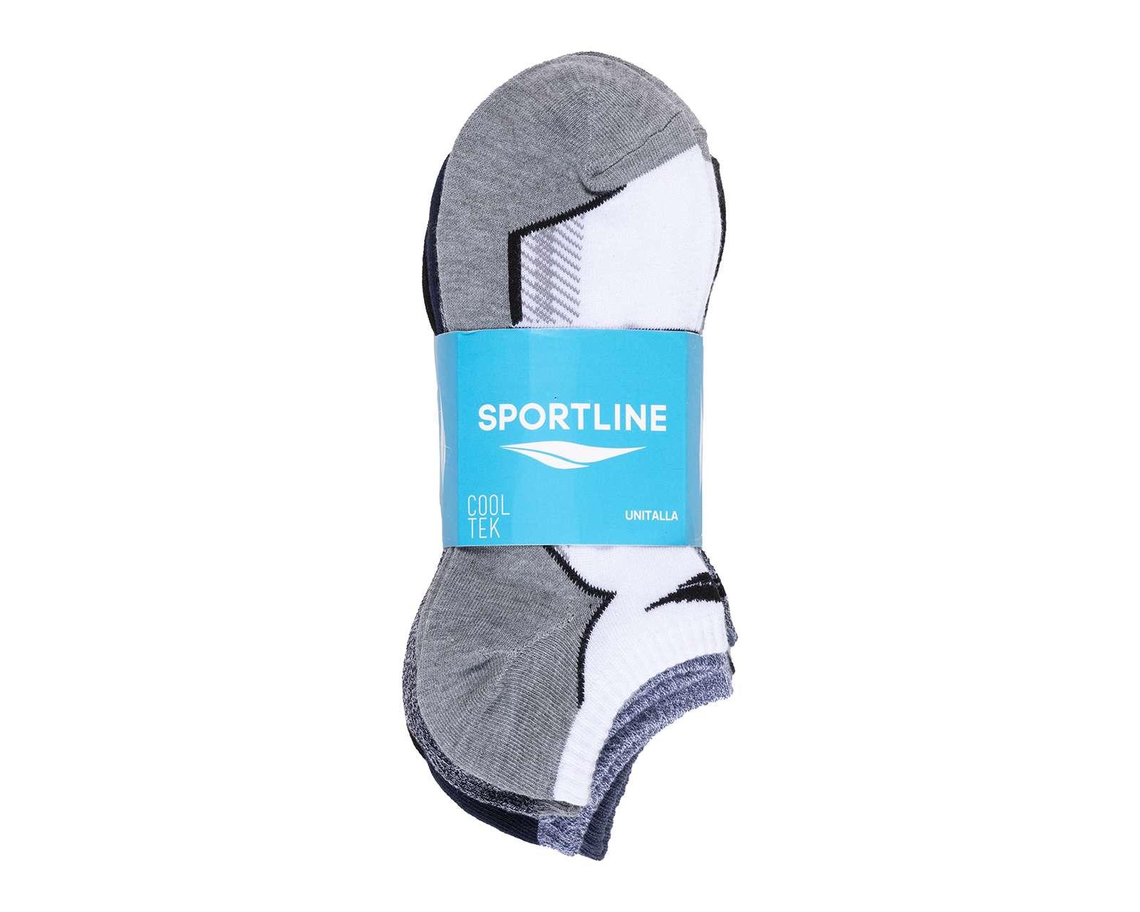 Foto 4 pulgar | Calcetas Deportivas Sportline 6 Pares