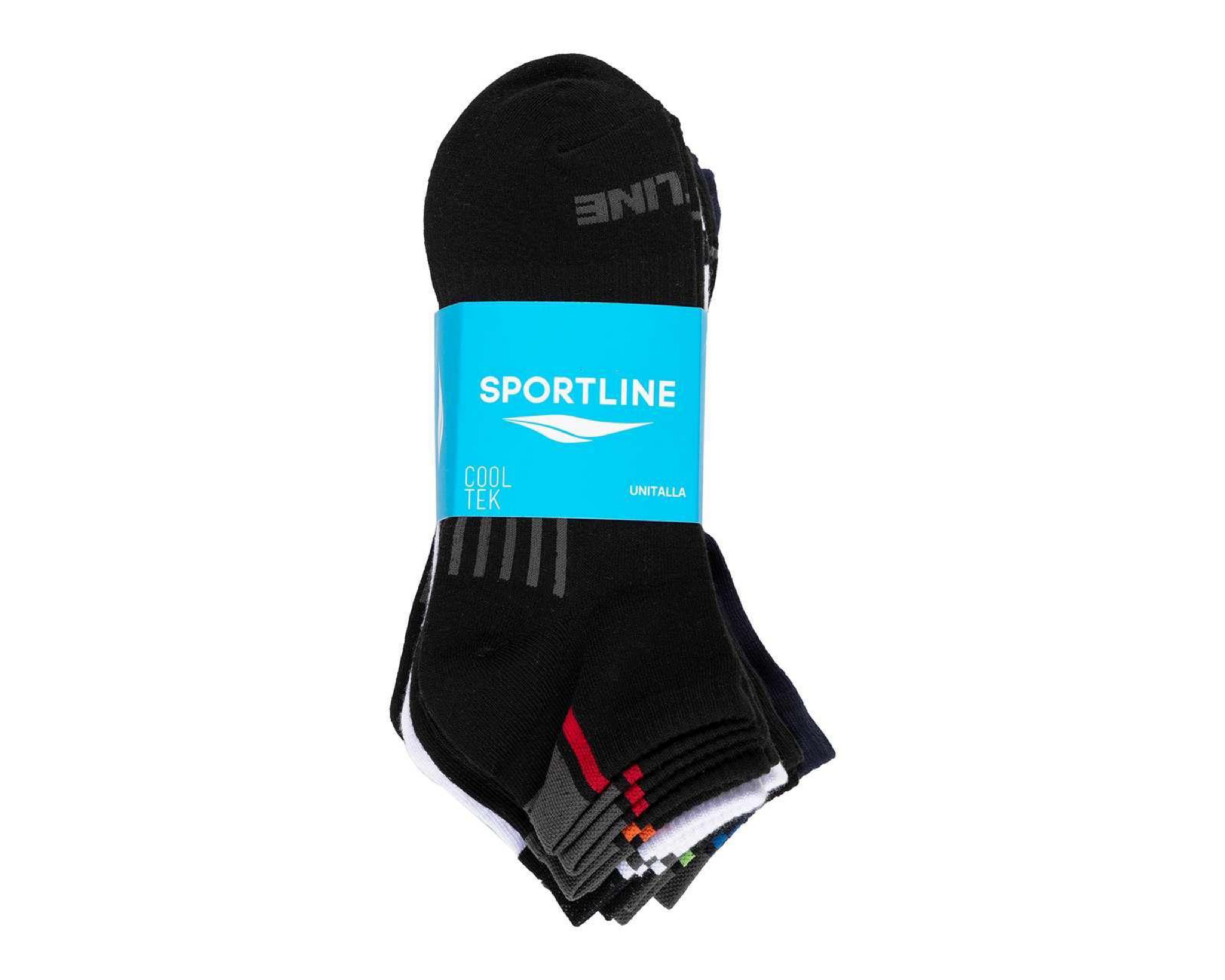 Foto 4 pulgar | Calcetas Deportivas Sportline 6 Pares