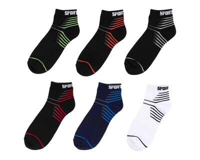 Foto 1 | Calcetas Deportivas Sportline 6 Pares