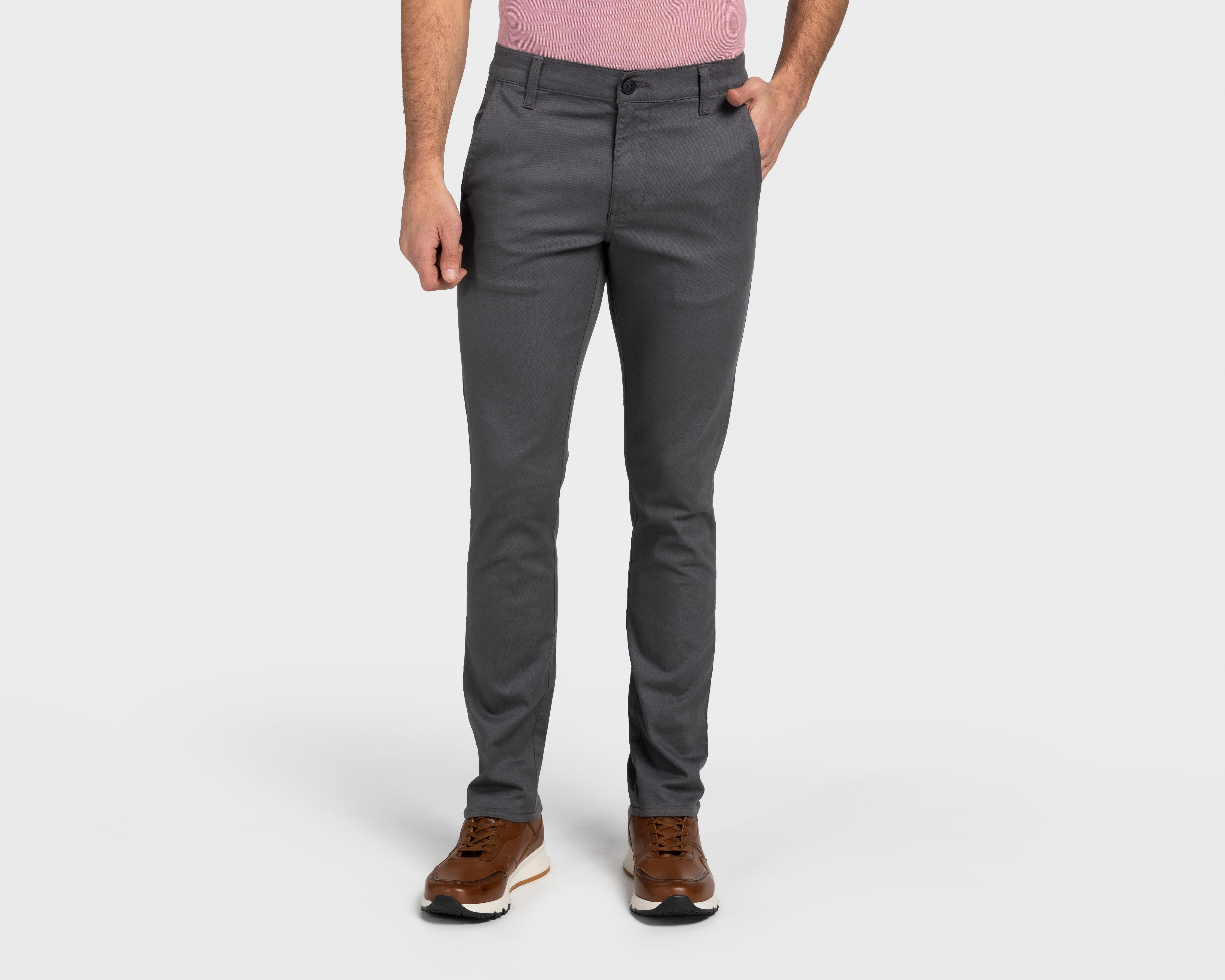 Foto 2 pulgar | Pantalón Chino Oggi Slim Fit