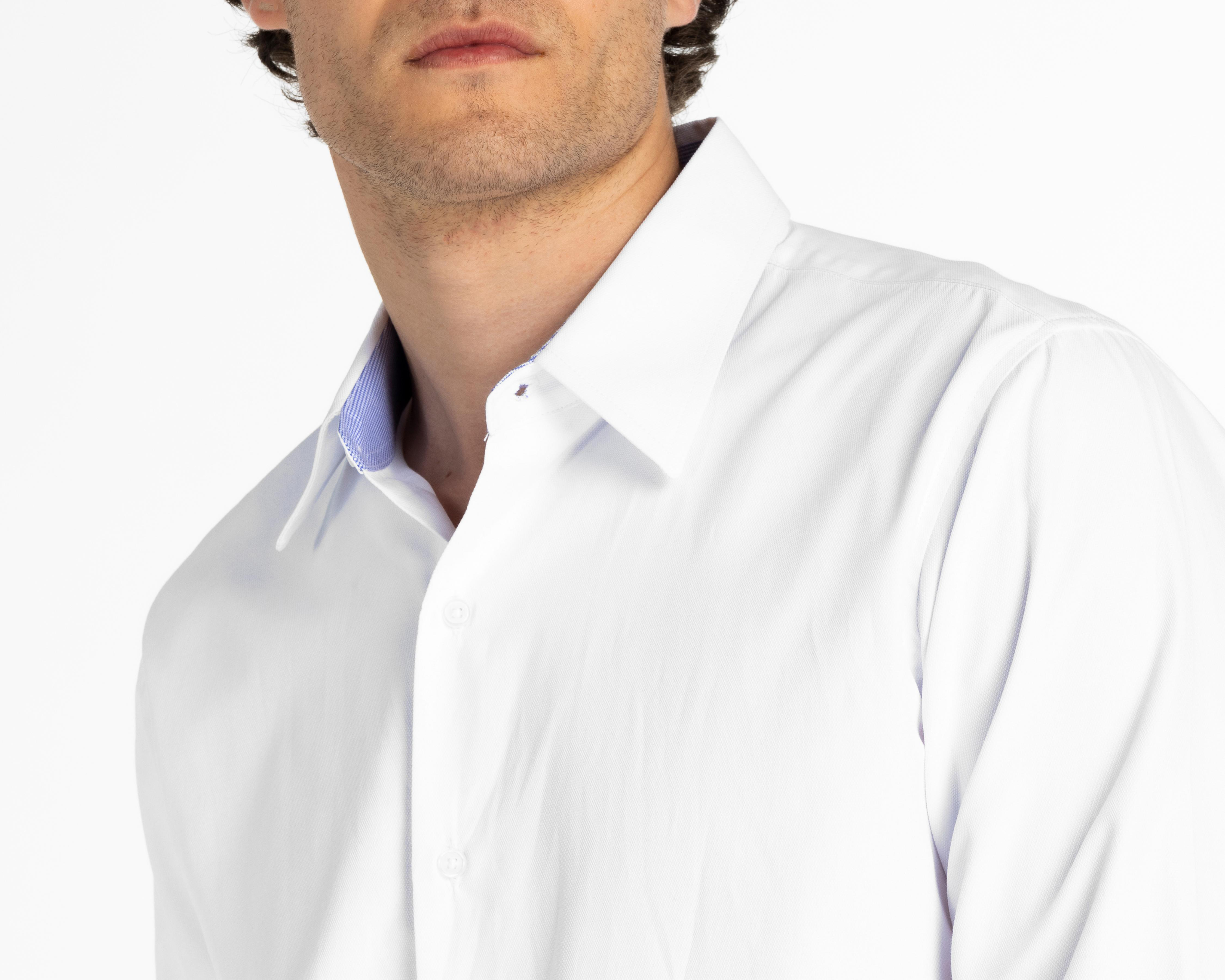 Foto 4 | Camisa Casual Refill Slim Fit Manga Larga