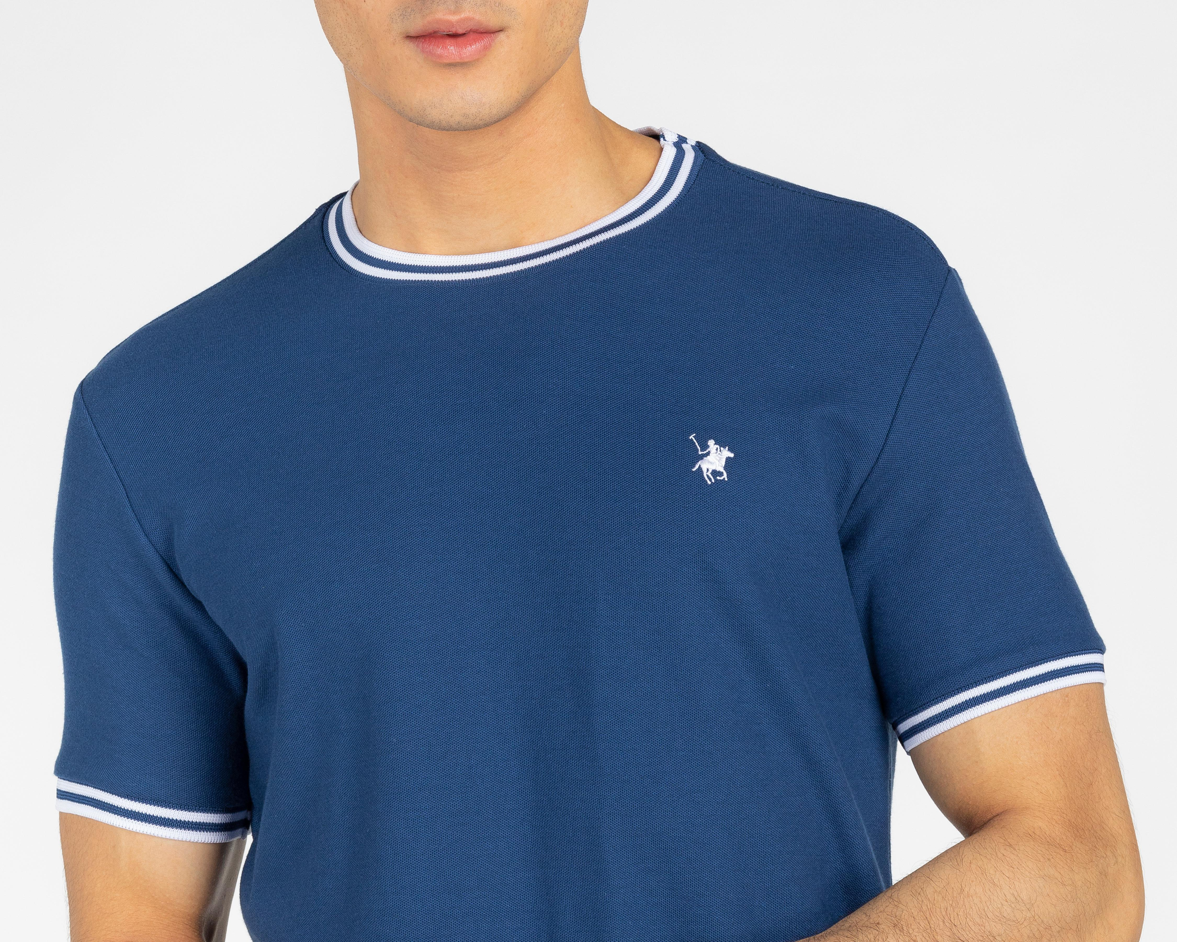 Foto 3 | Playera York Team Polo Club Cuello Redondo