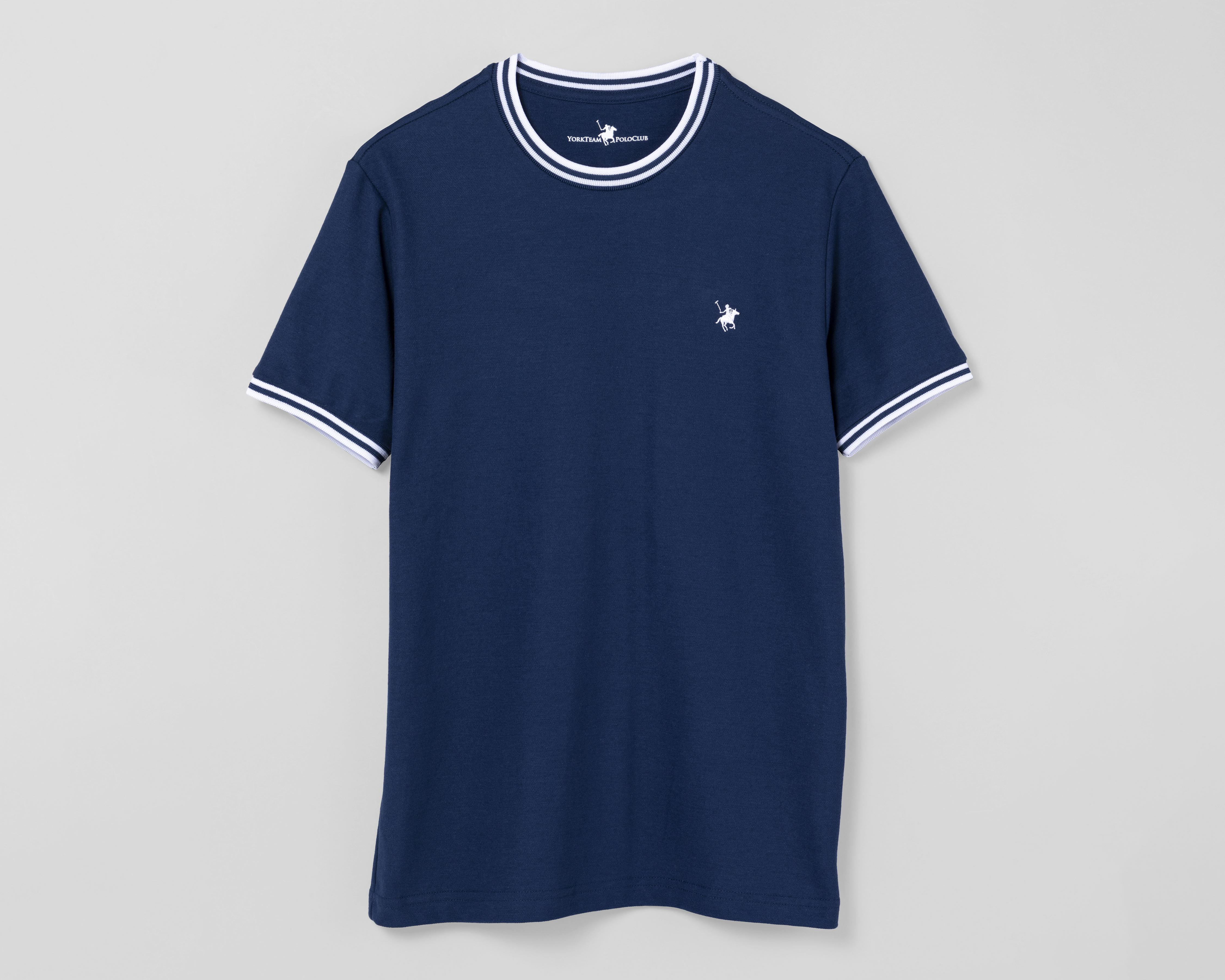 Foto 5 pulgar | Playera York Team Polo Club Cuello Redondo