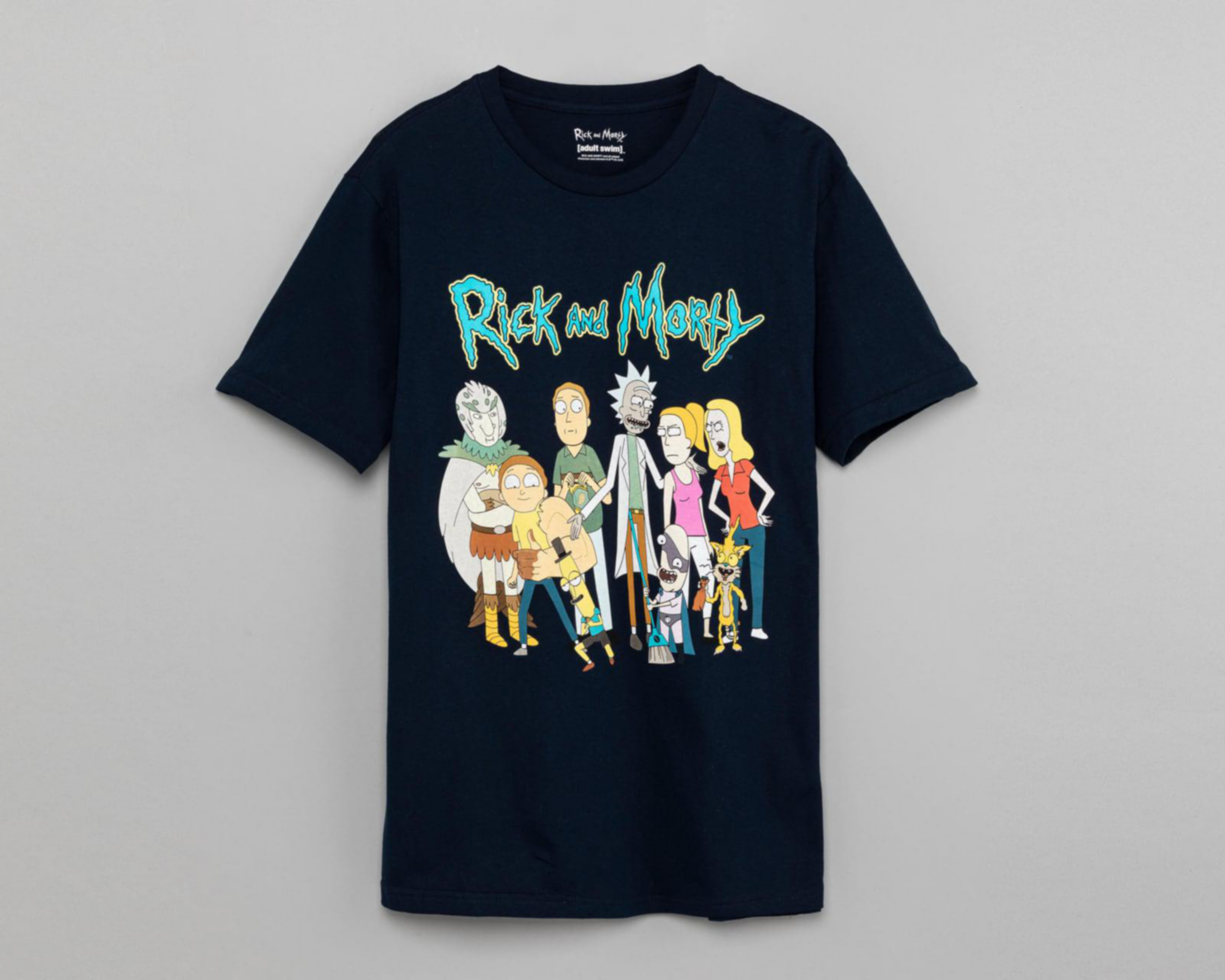 Foto 2 pulgar | Playera Rick & Morty Cuello Redondo